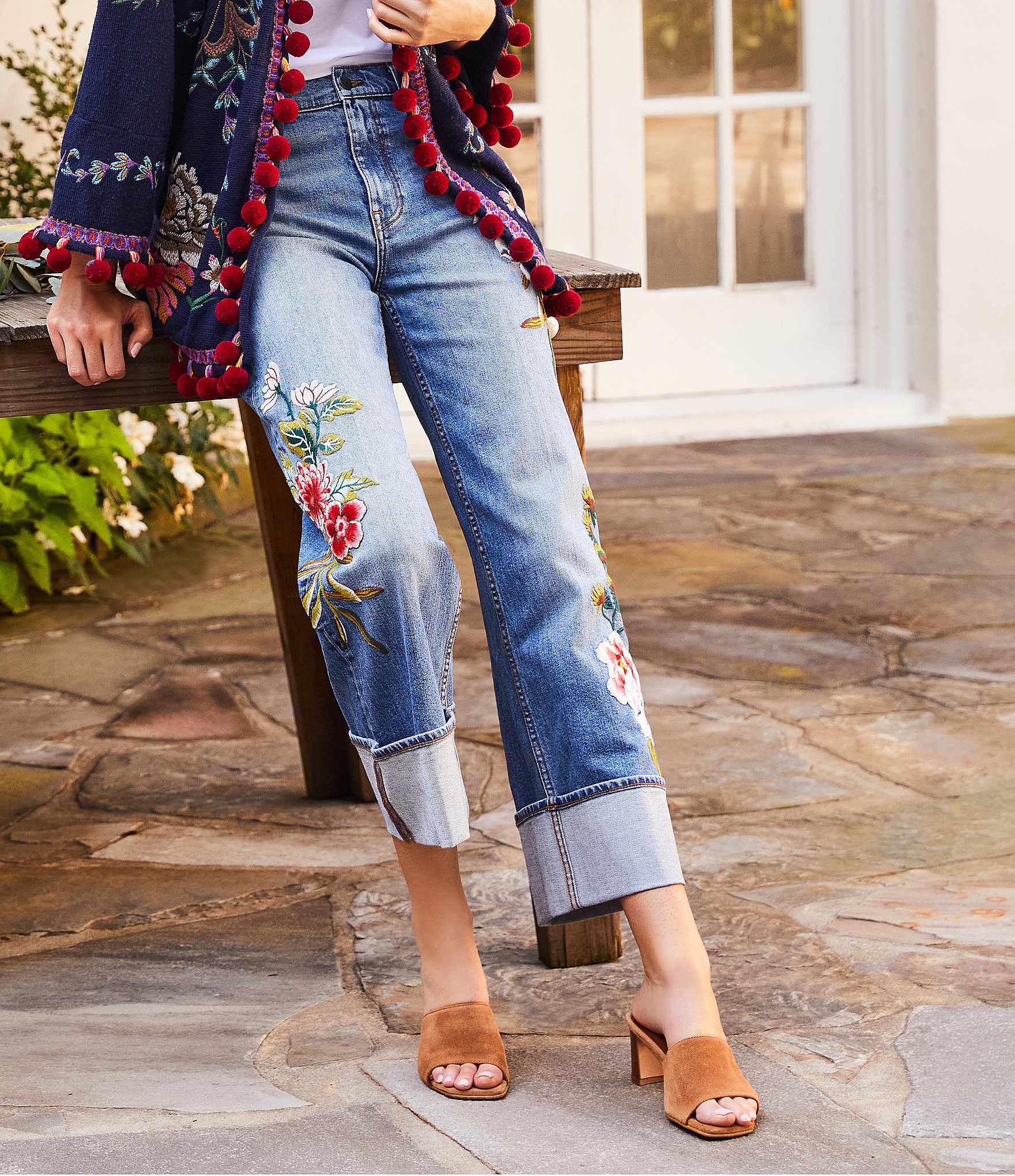 Dune London Jule Suede Banded Slide Sandals