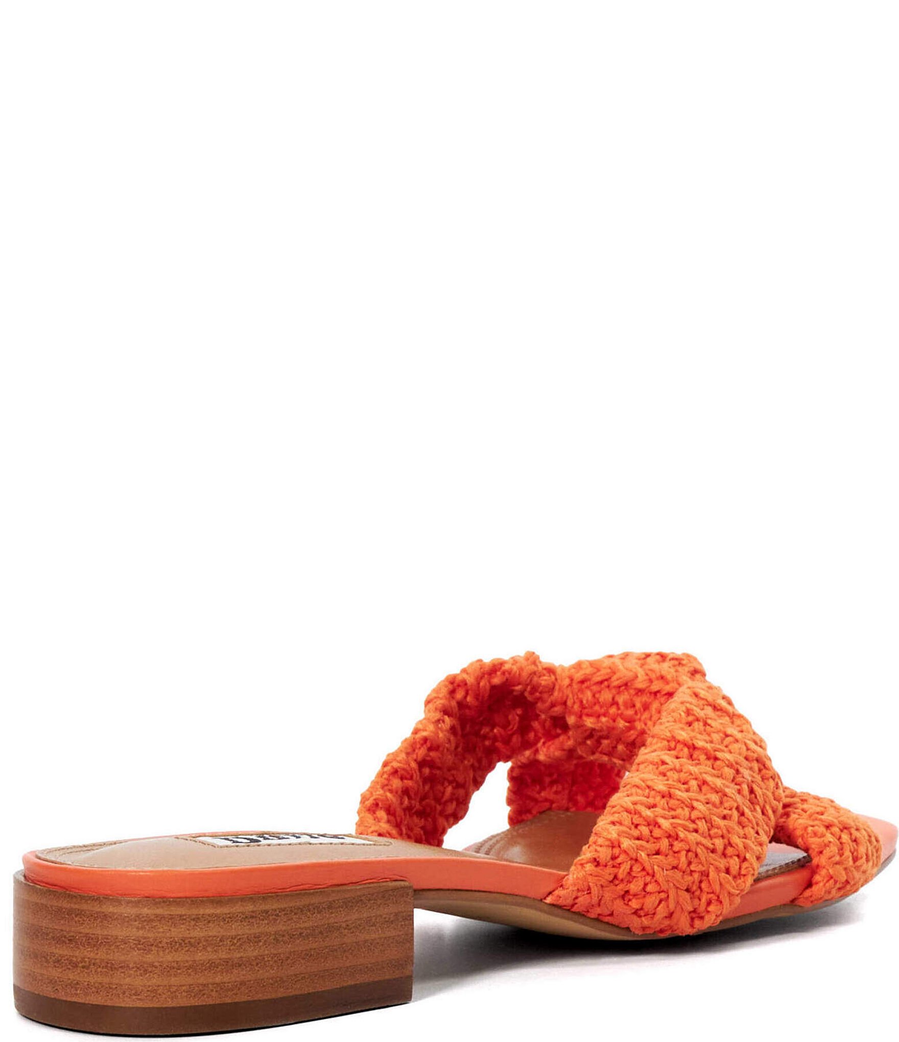 Dune London Laizes Crochet Slide Sandals