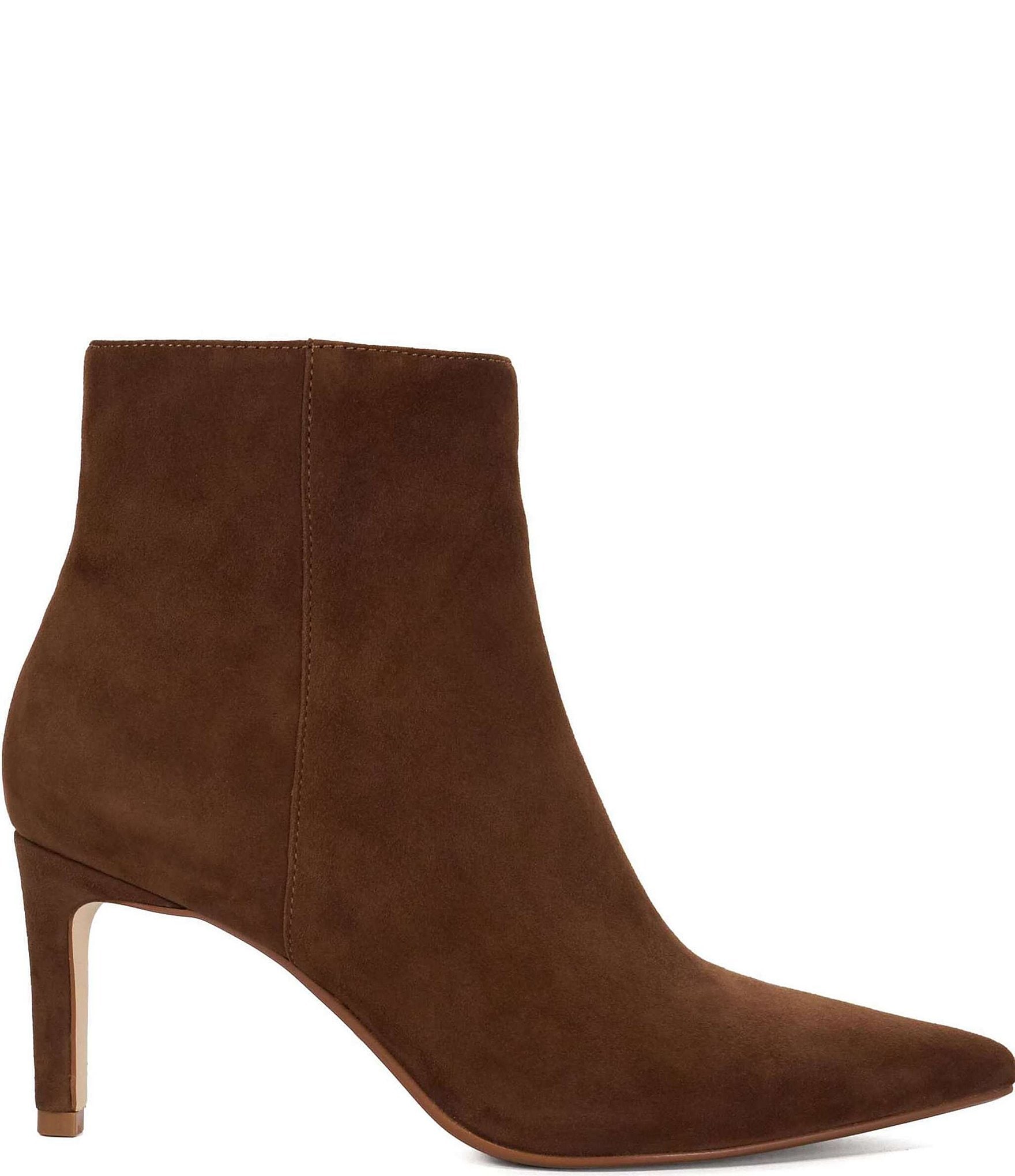 Dune London Obsessively Suede Dress Booties