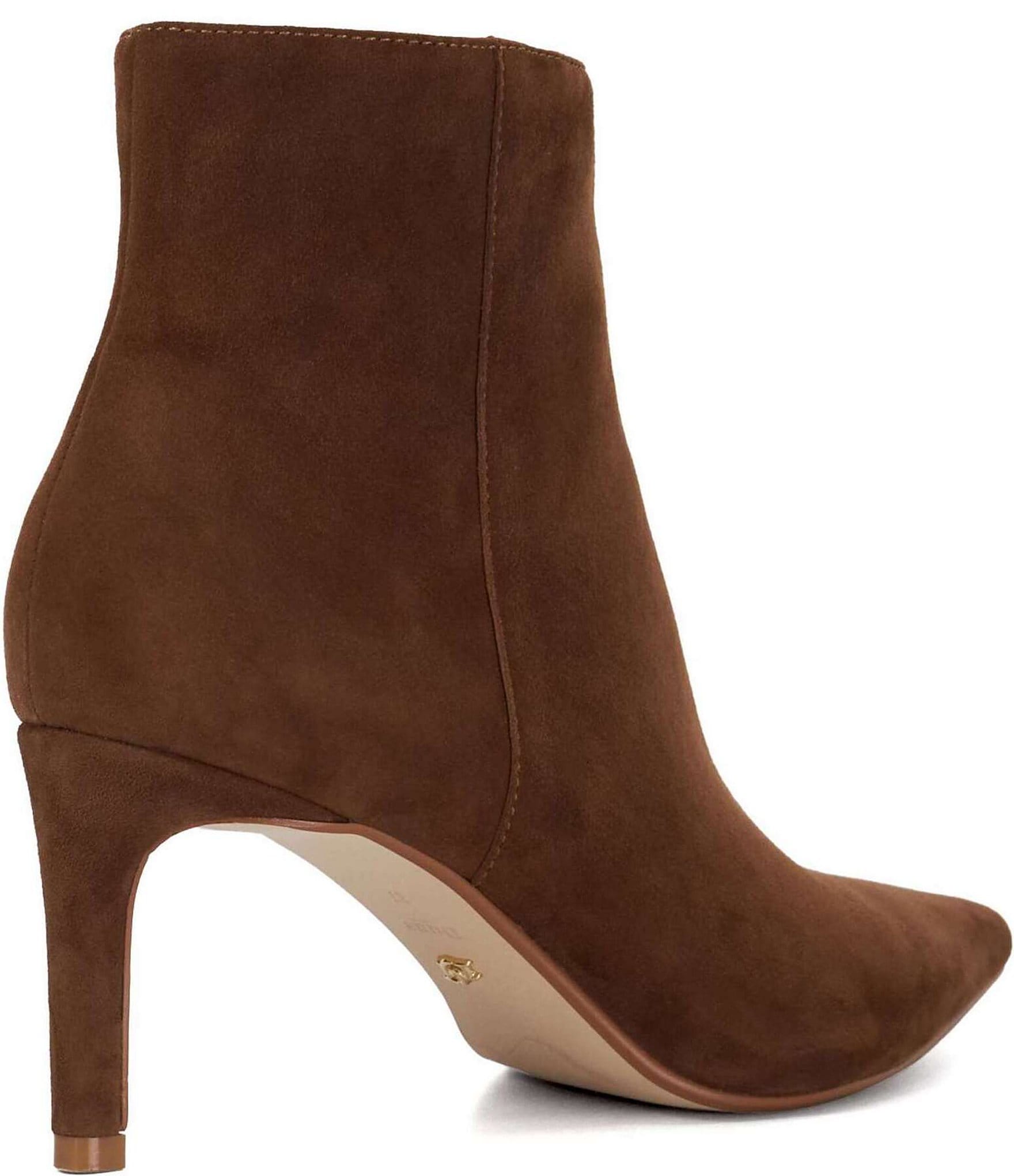 Dune London Obsessively Suede Dress Booties