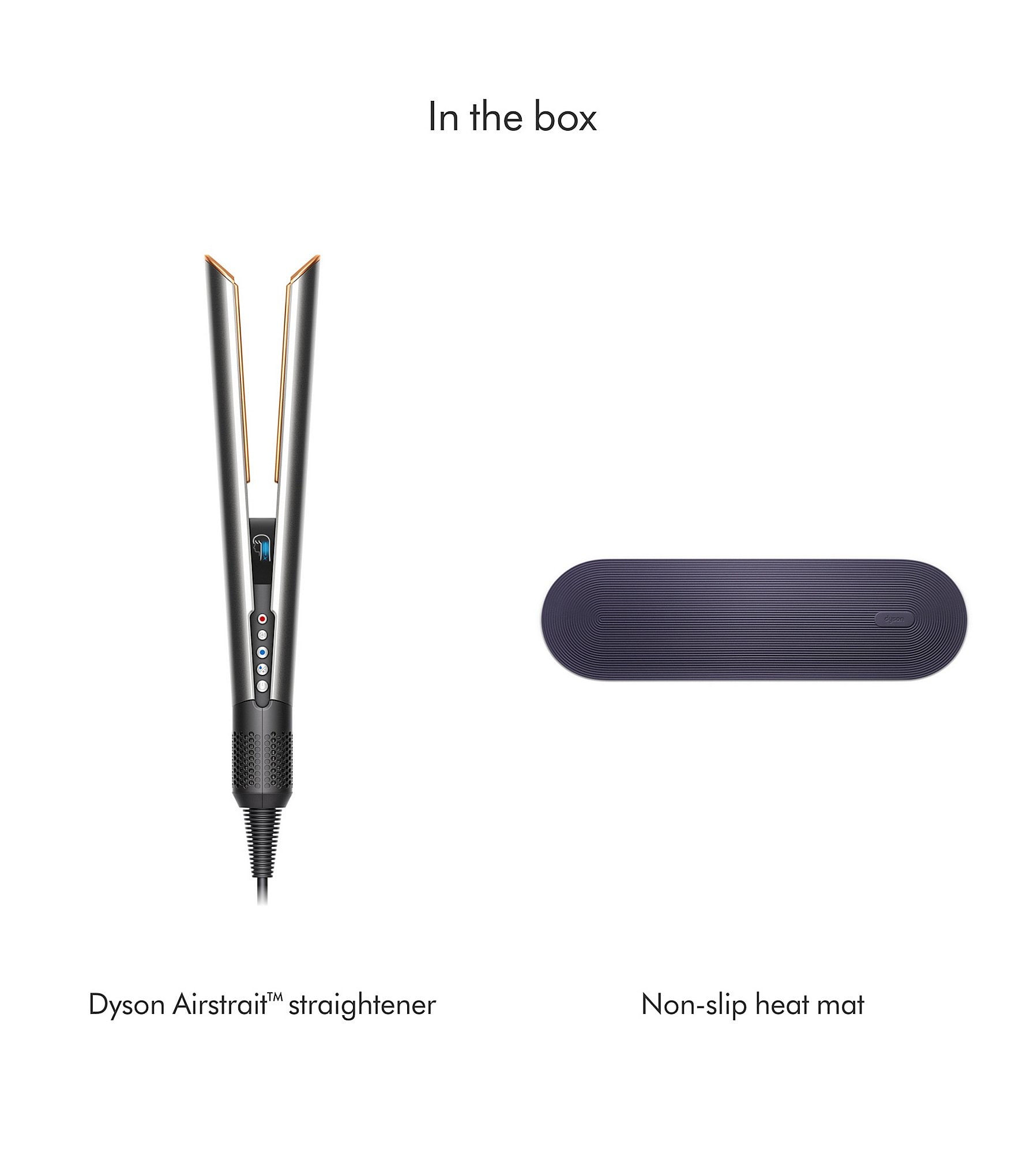 Dyson Airstrait Straightener in Nickel Copper