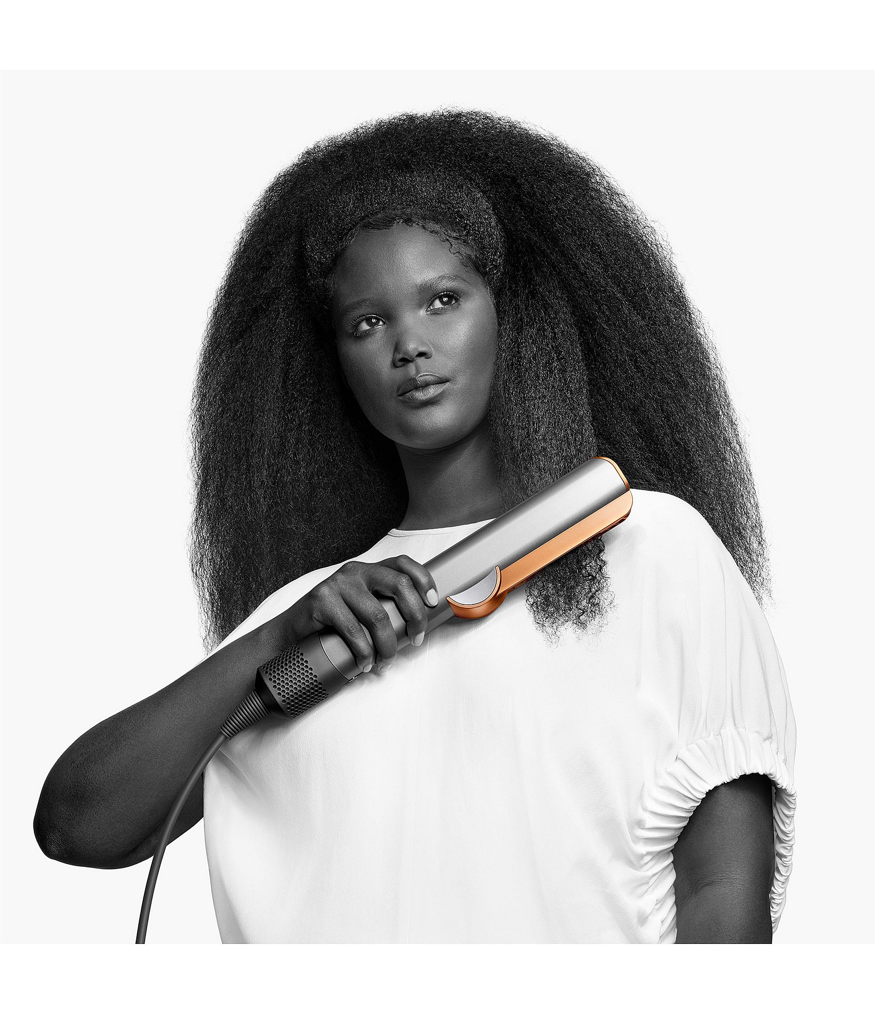 Dyson Airstrait Straightener in Nickel Copper