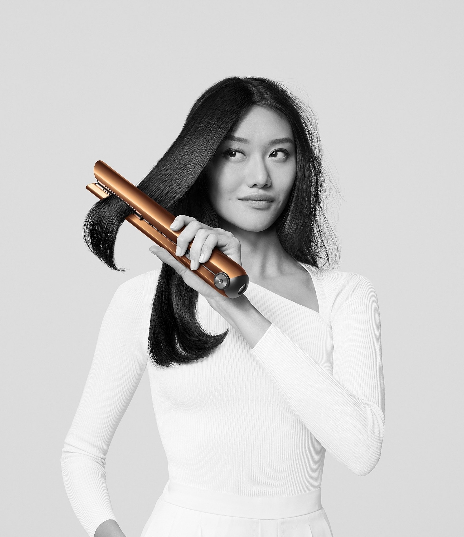 Dyson Corrale Hair Straightener in Copper Nickel