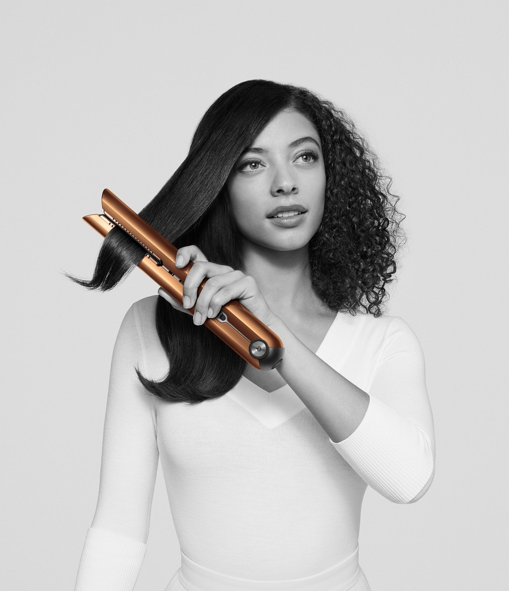 Dyson Corrale Hair Straightener in Copper Nickel