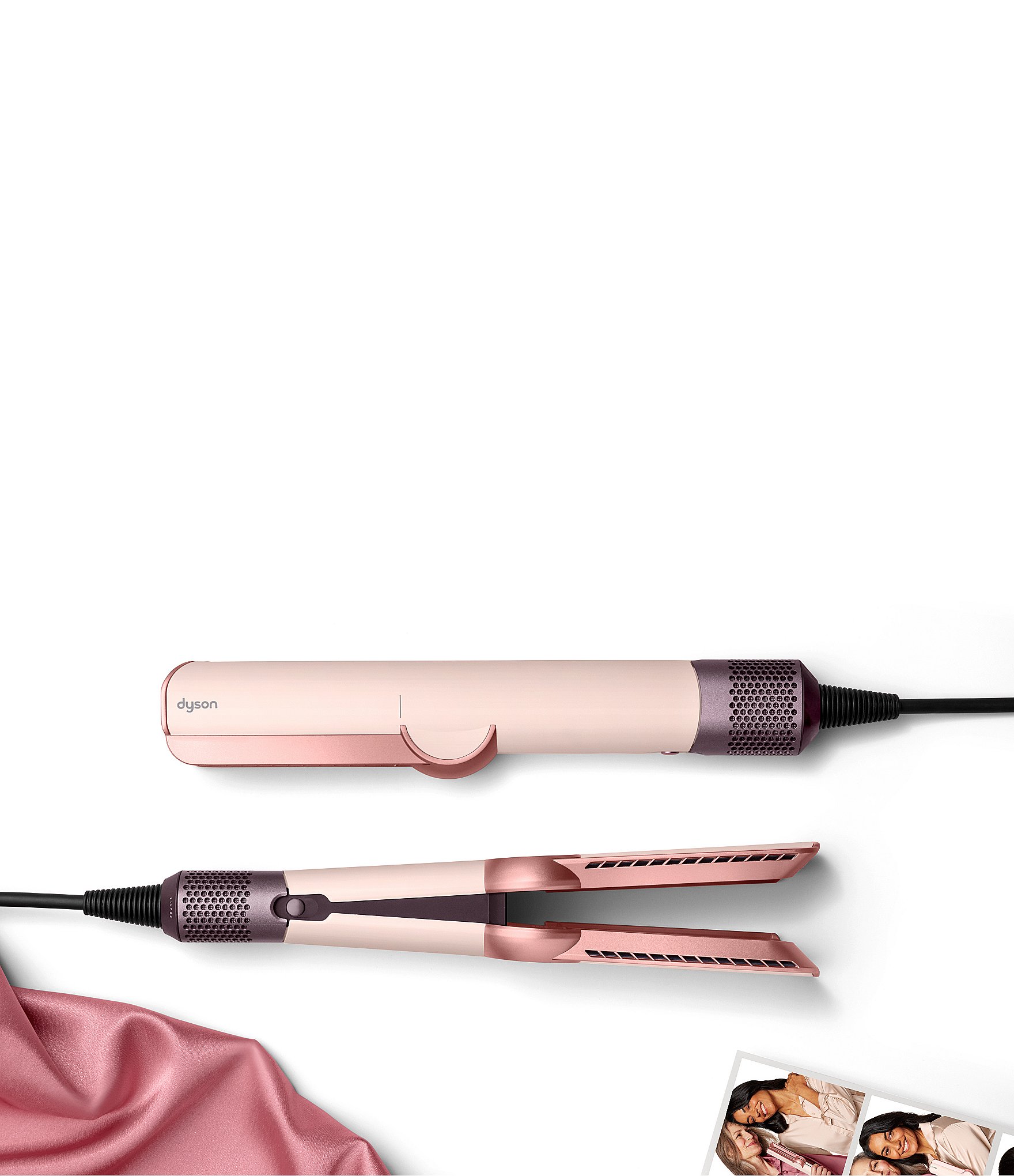 Dyson Limited Edition Airstrait Straightener in Ceramic Pink and Rose Gold