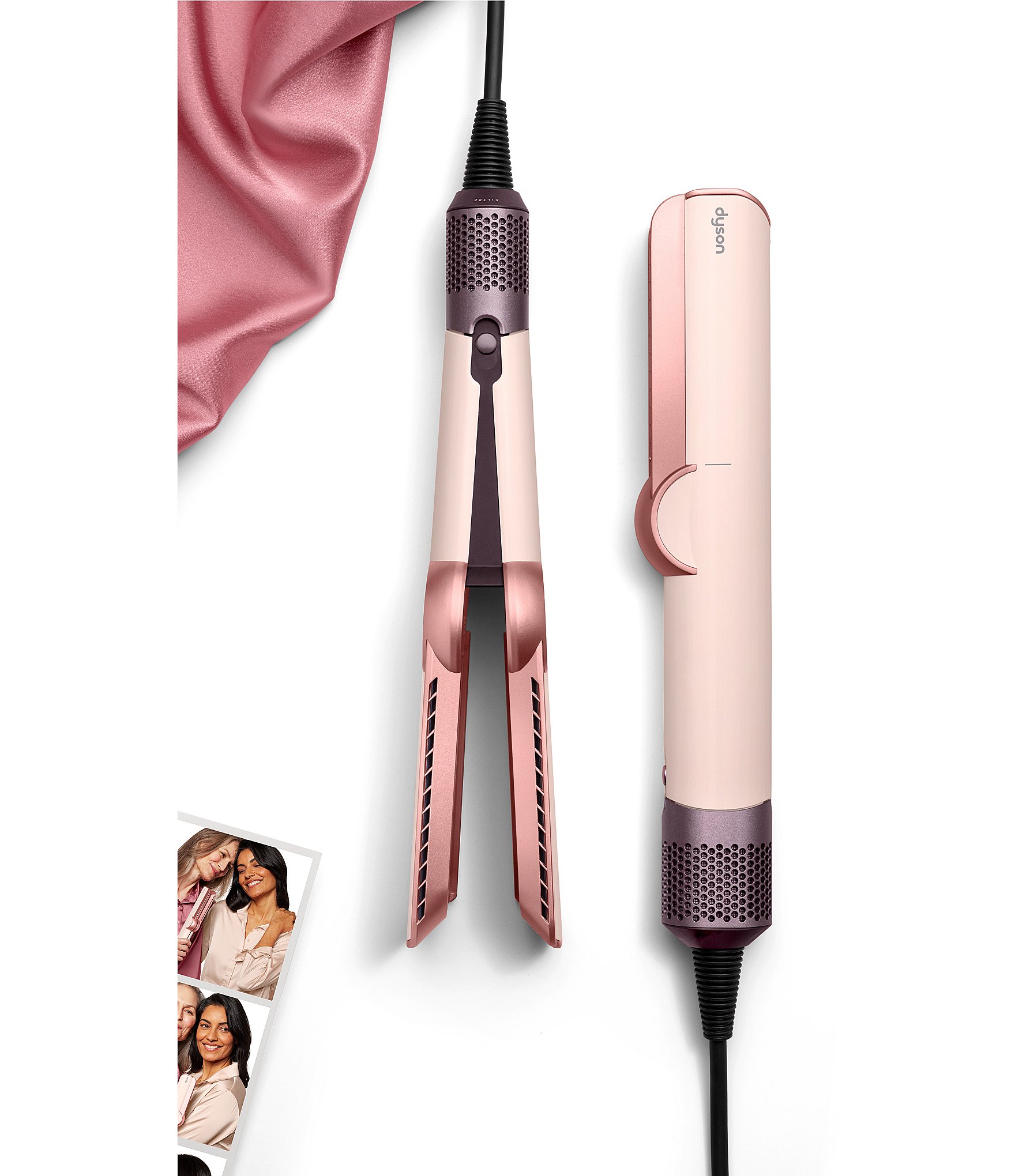 Dyson Limited Edition Airstrait Straightener in Ceramic Pink and Rose Gold