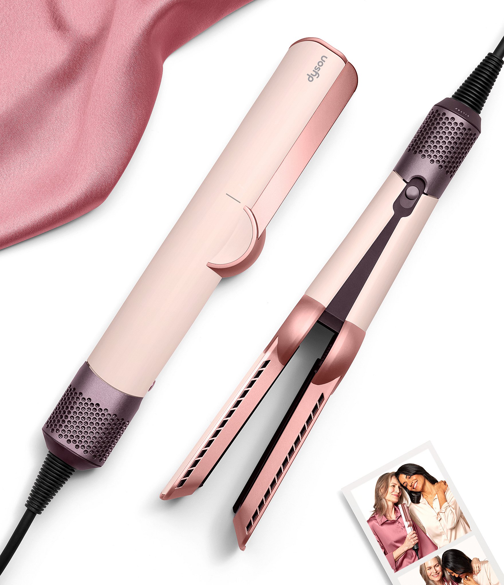 Dyson Limited Edition Airstrait Straightener in Ceramic Pink and Rose Gold