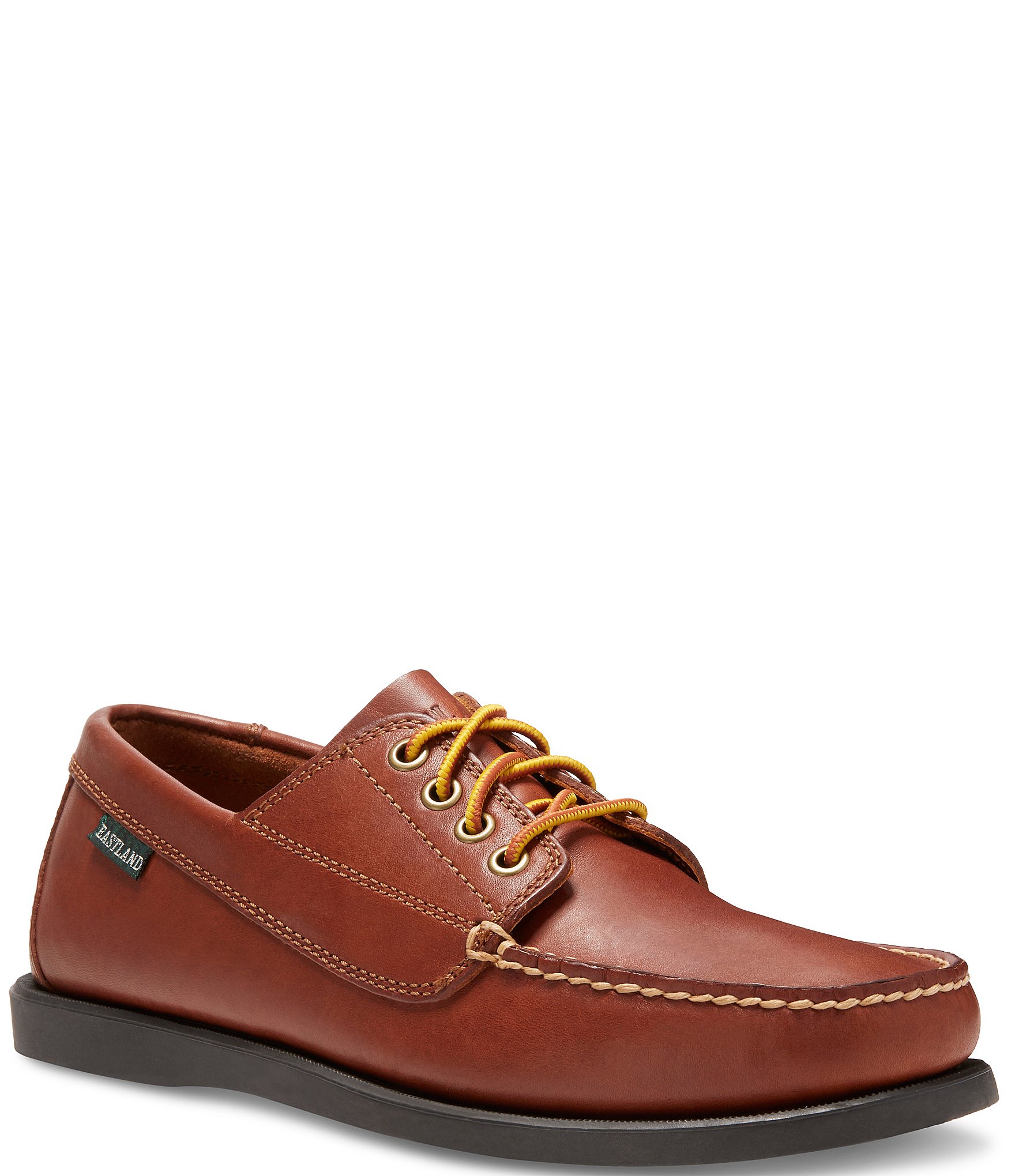 Eastland Men's Falmouth Waxee Leather Camp Moccasins | Dillard's