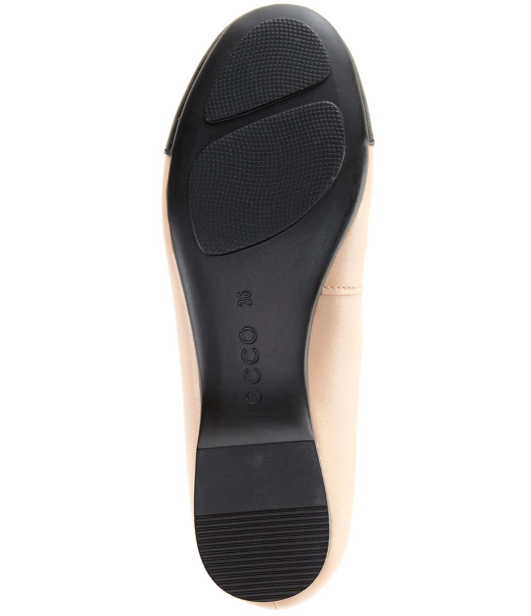 ECCO Elevate Leather Ballet Flats