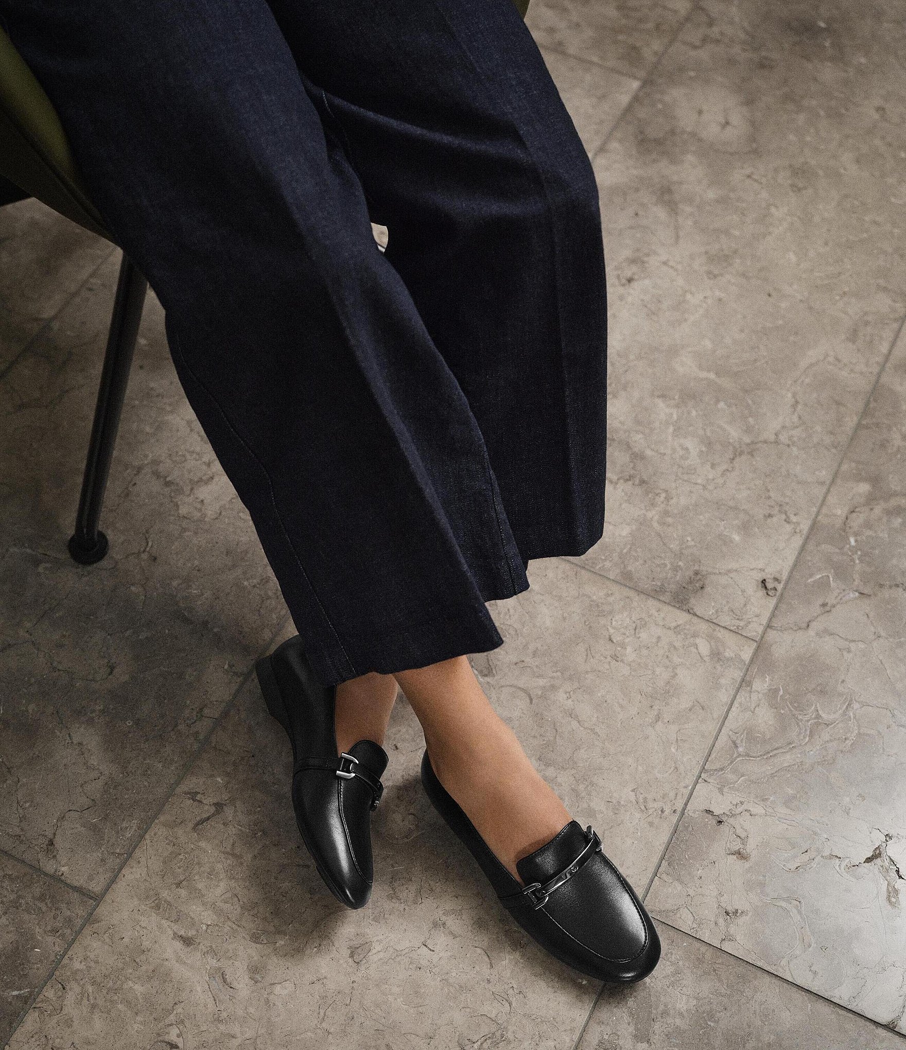 Ecco Elevate Leather Loafers