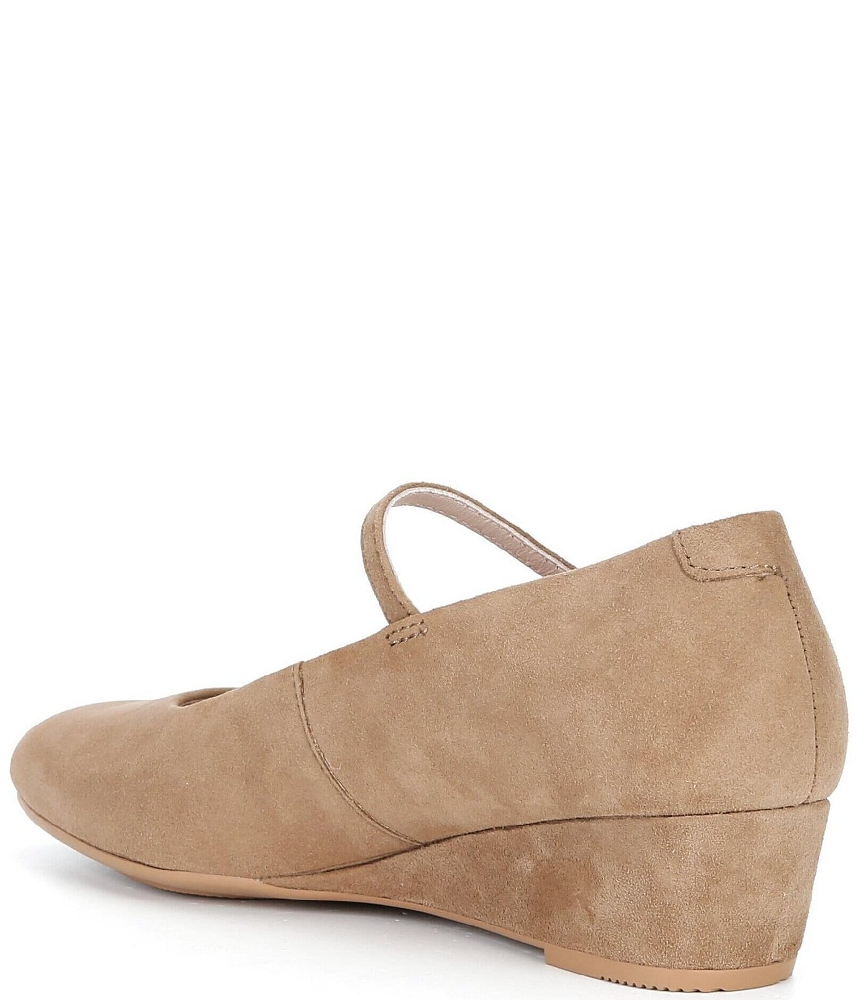 ECCO Elevate Suede Mary Jane Wedge Pumps