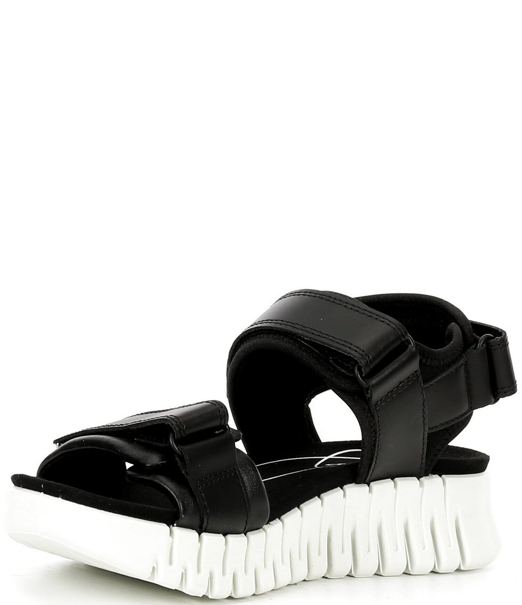 ECCO Gruuv Sol Leather Banded Sandals