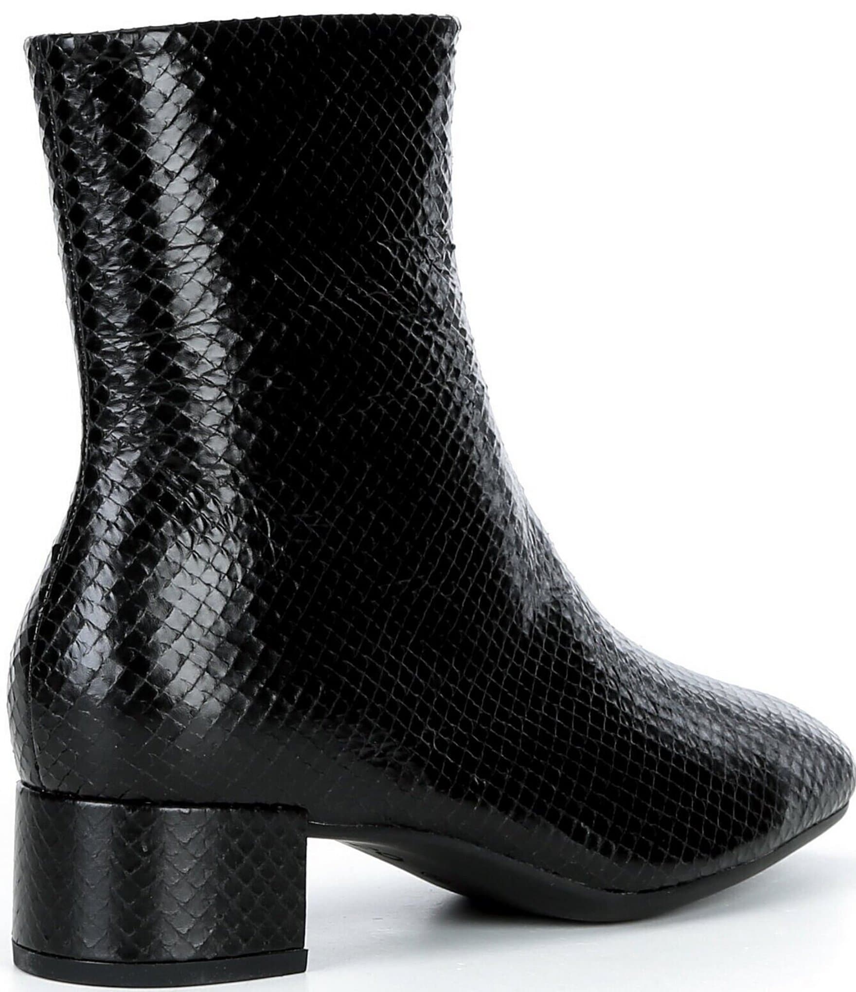 ECCO Liva 35 Leather Ankle Booties