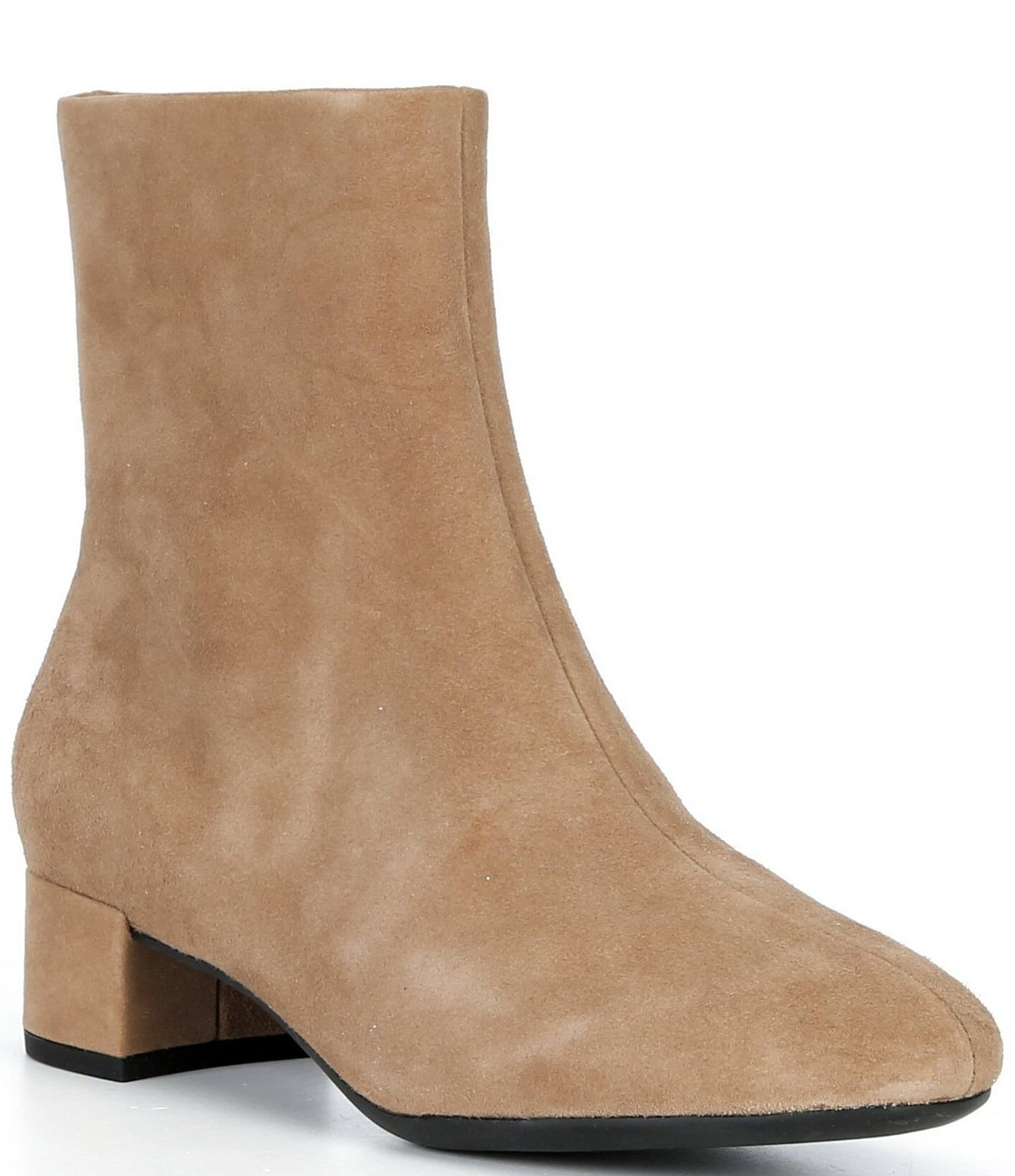 ECCO Liva 35 Suede Ankle Booties