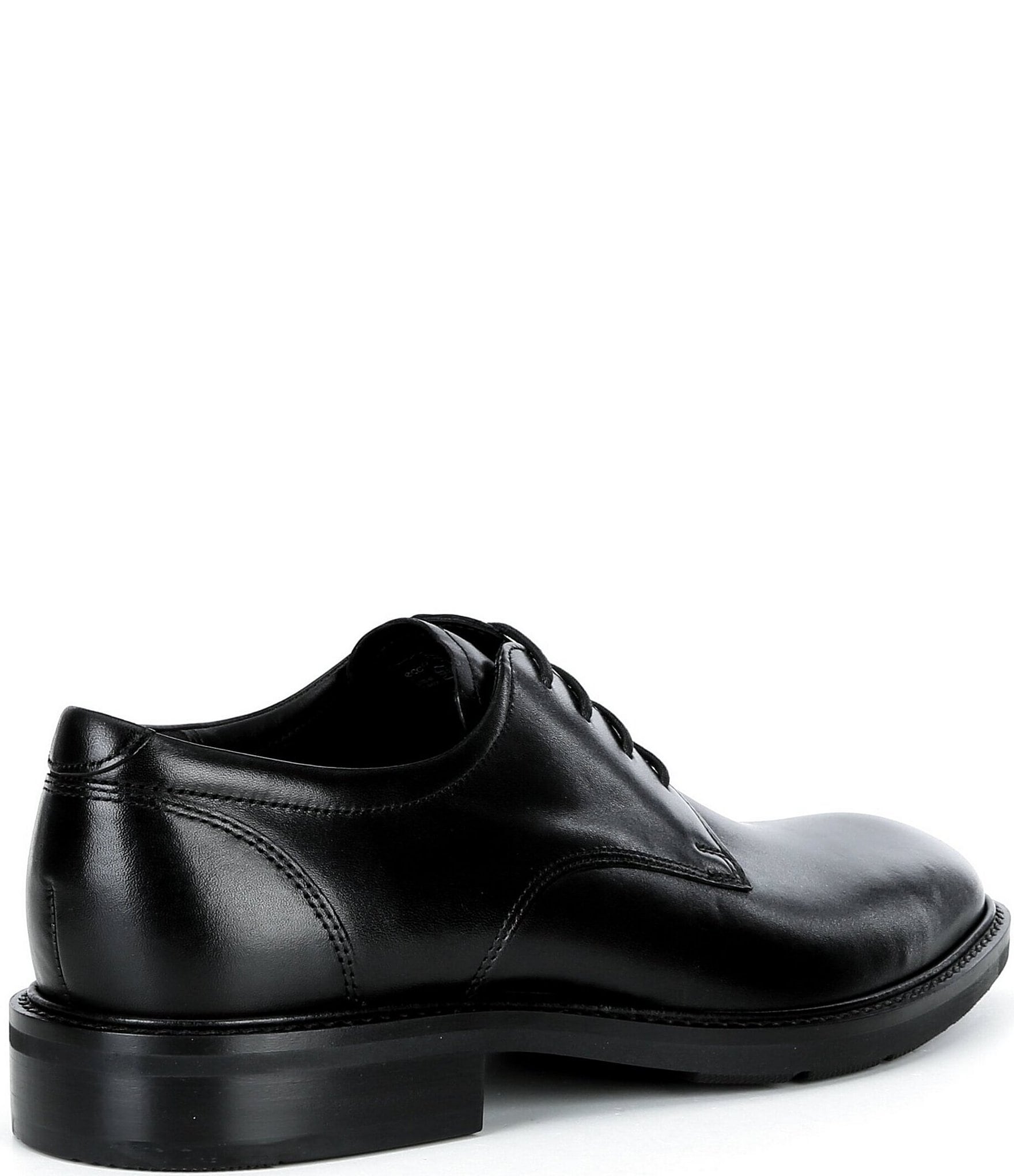 ECCO Men's Prague Plain Toe Lace-Ups
