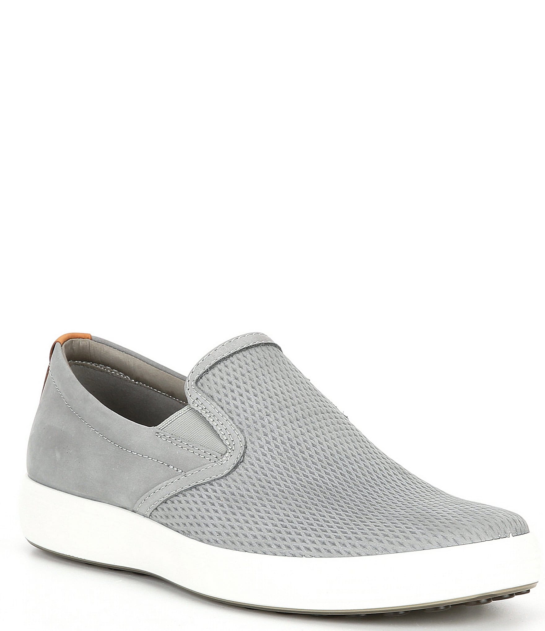 ECCO Men's Soft 7 Perforated Slip-On Sneakers