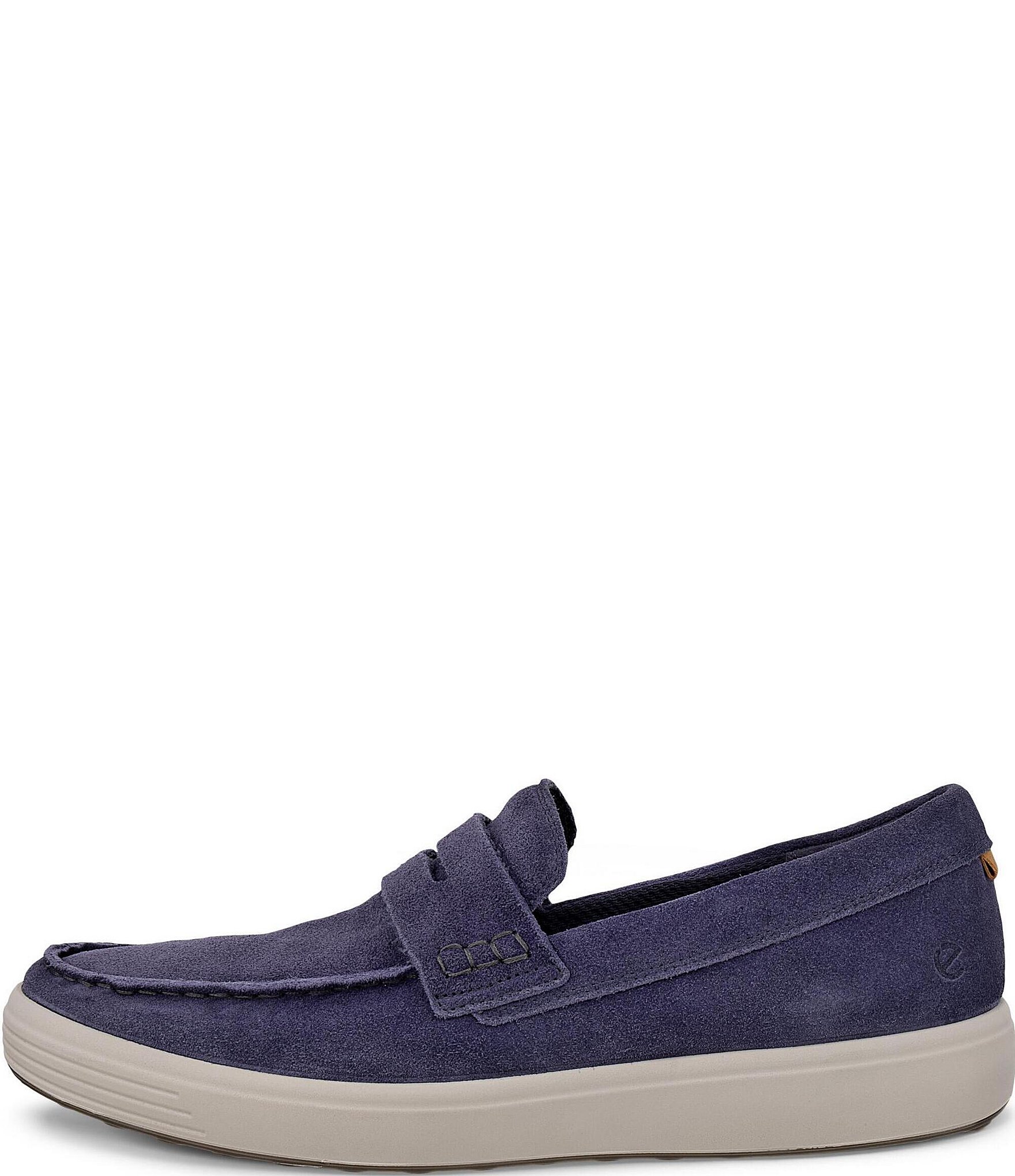 ECCO Men's Soft 7 Suede Penny Loafers