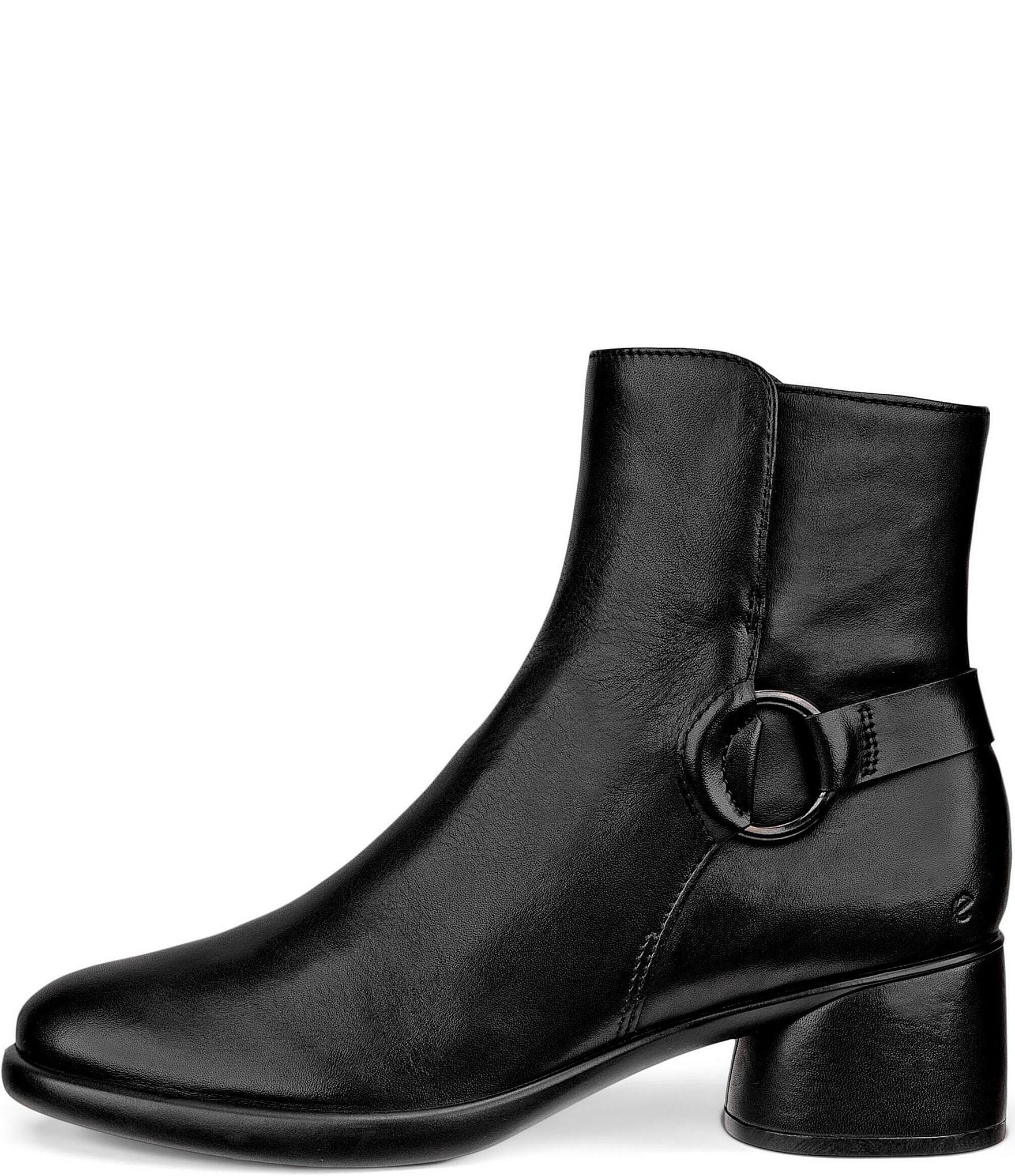 ECCO Sculpted LX 35 O-Ring Leather Ankle Booties