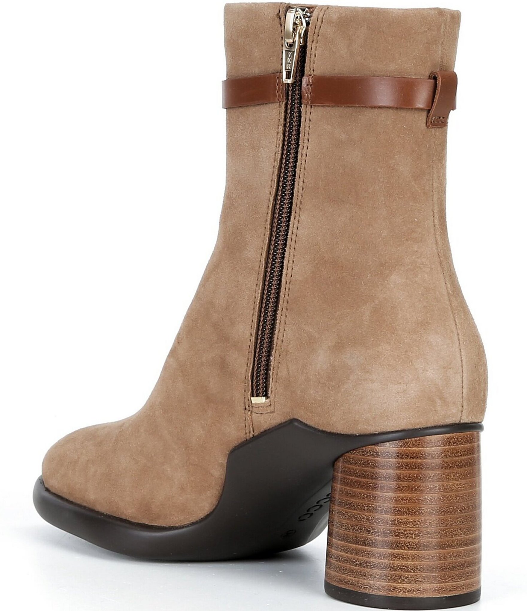ECCO Sculpted Lx 55 Suede Ankle Booties