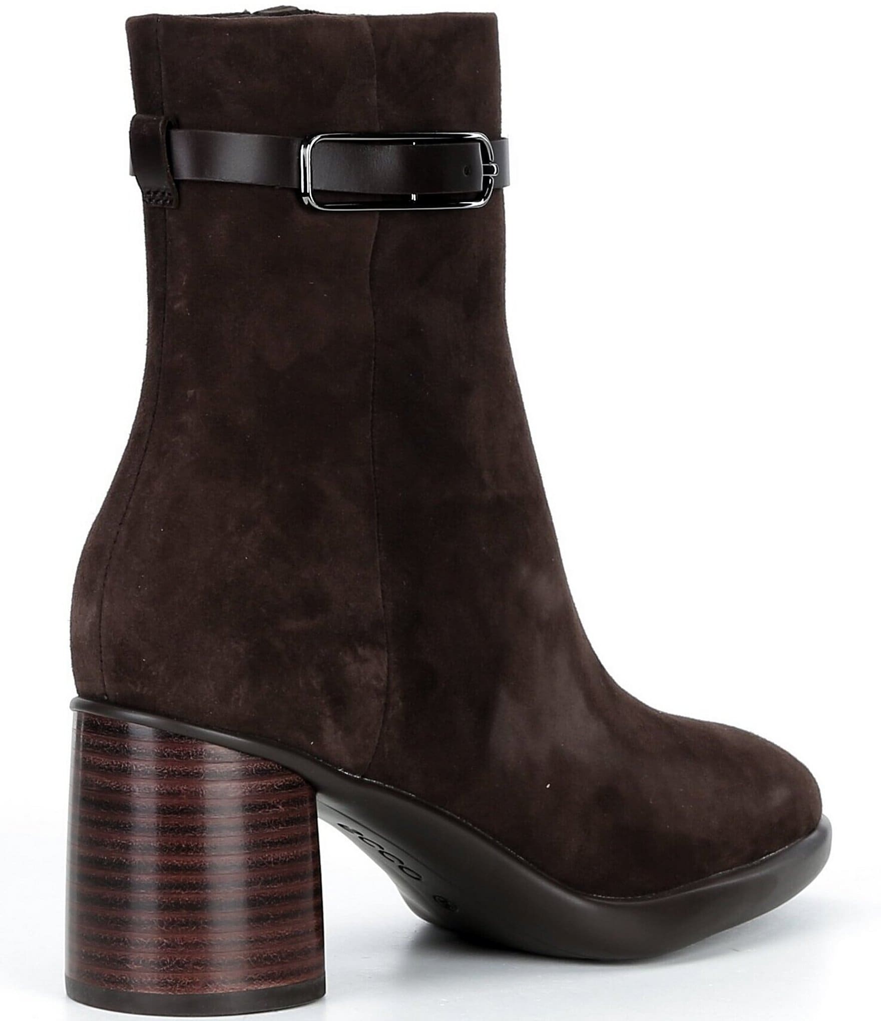ECCO Sculpted Lx 55 Suede Ankle Booties