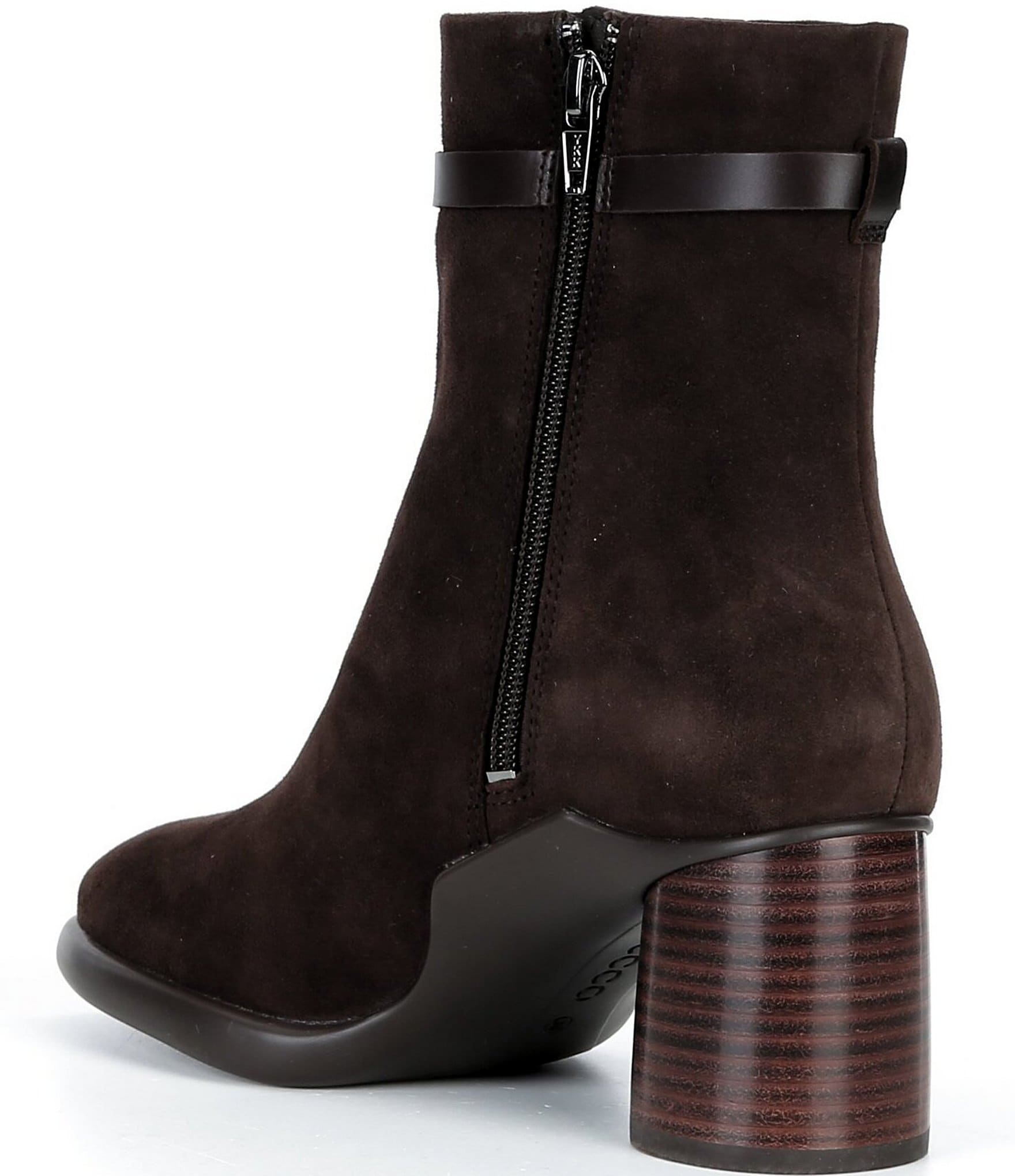 ECCO Sculpted Lx 55 Suede Ankle Booties
