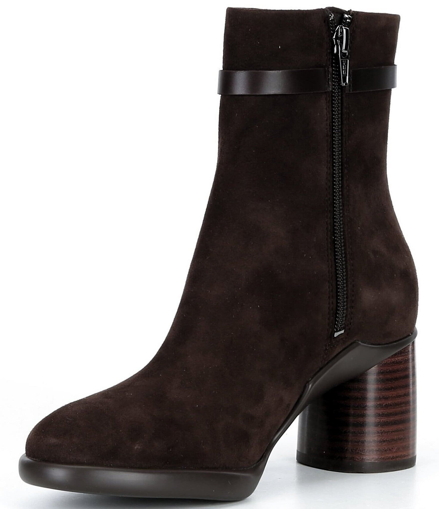 ECCO Sculpted Lx 55 Suede Ankle Booties