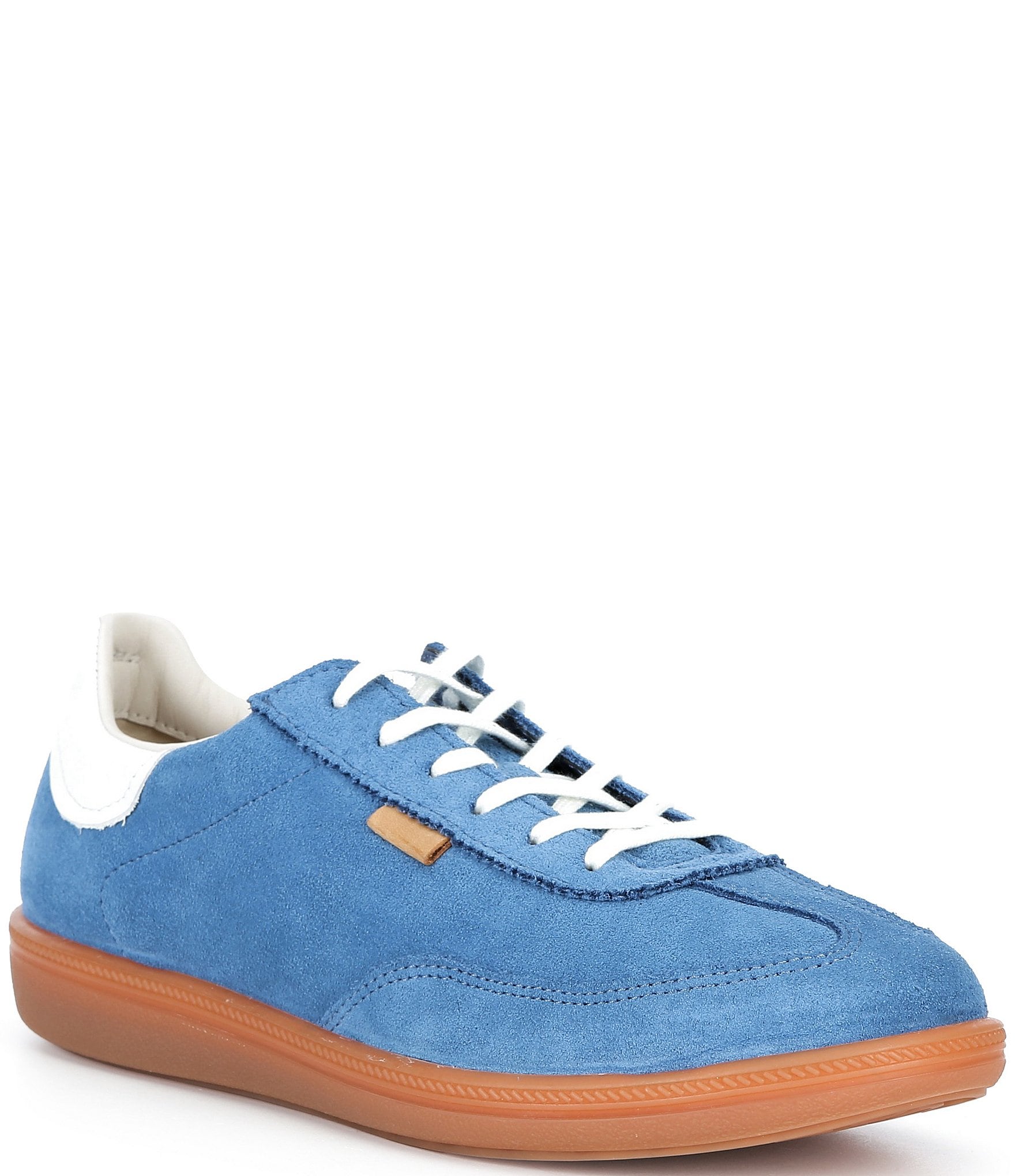 ECCO Soft 11 Suede Lace Up Sneakers