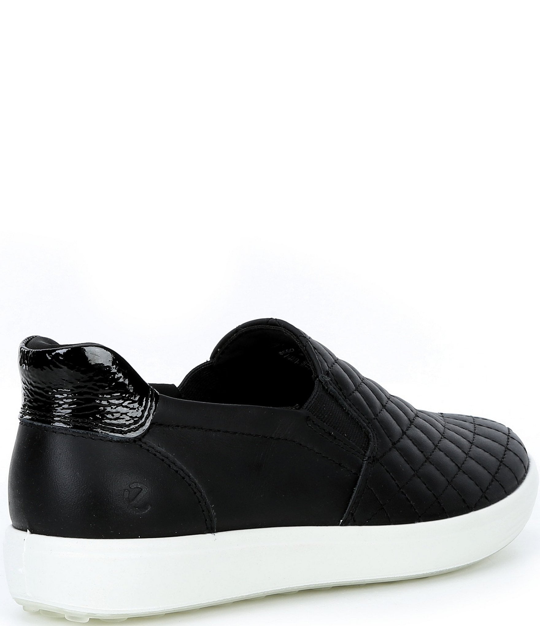 ECCO Soft 7 Quilted Leather Slip On Sneakers