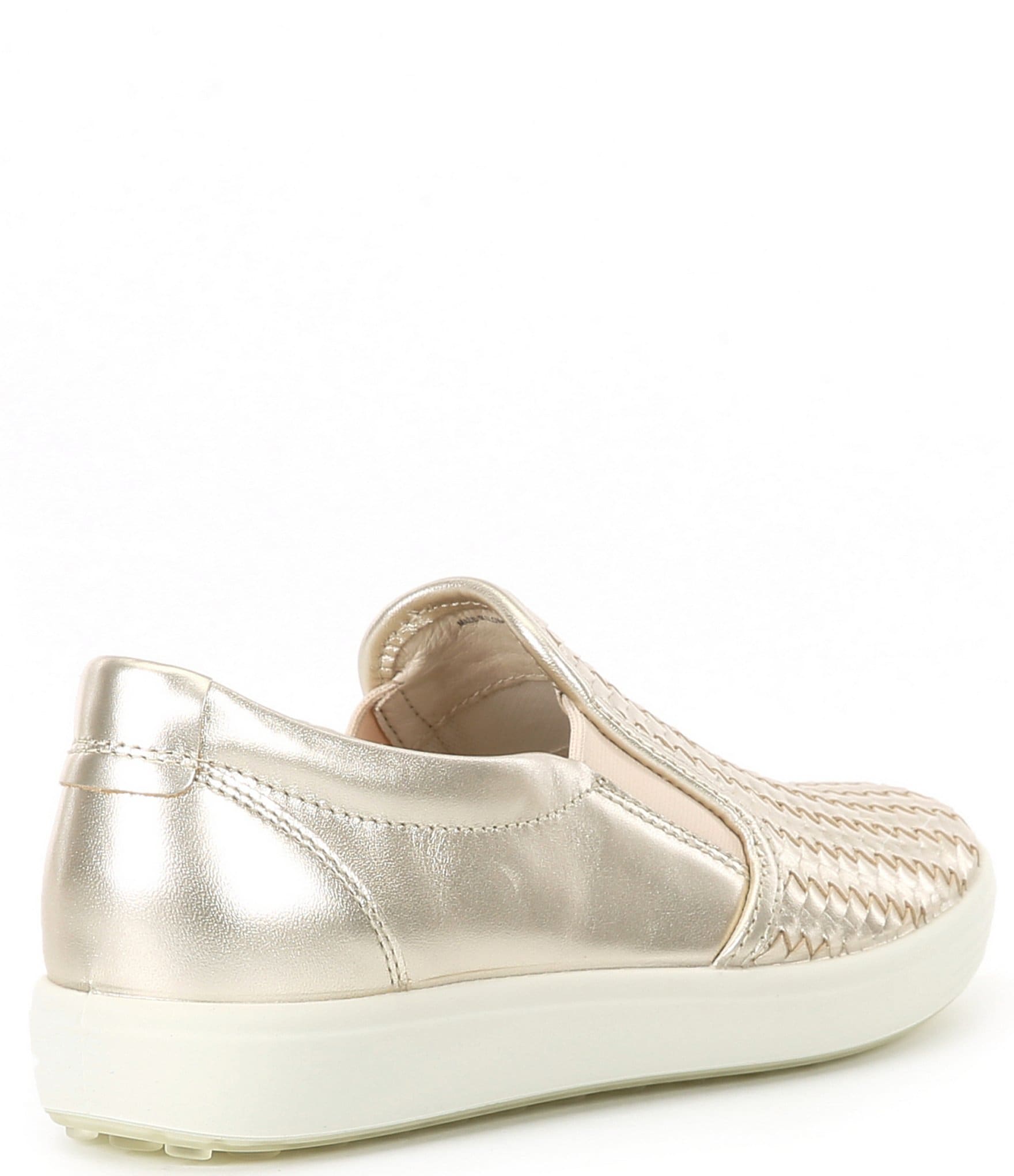ECCO Soft 7 Woven Leather Slip On II Sneakers