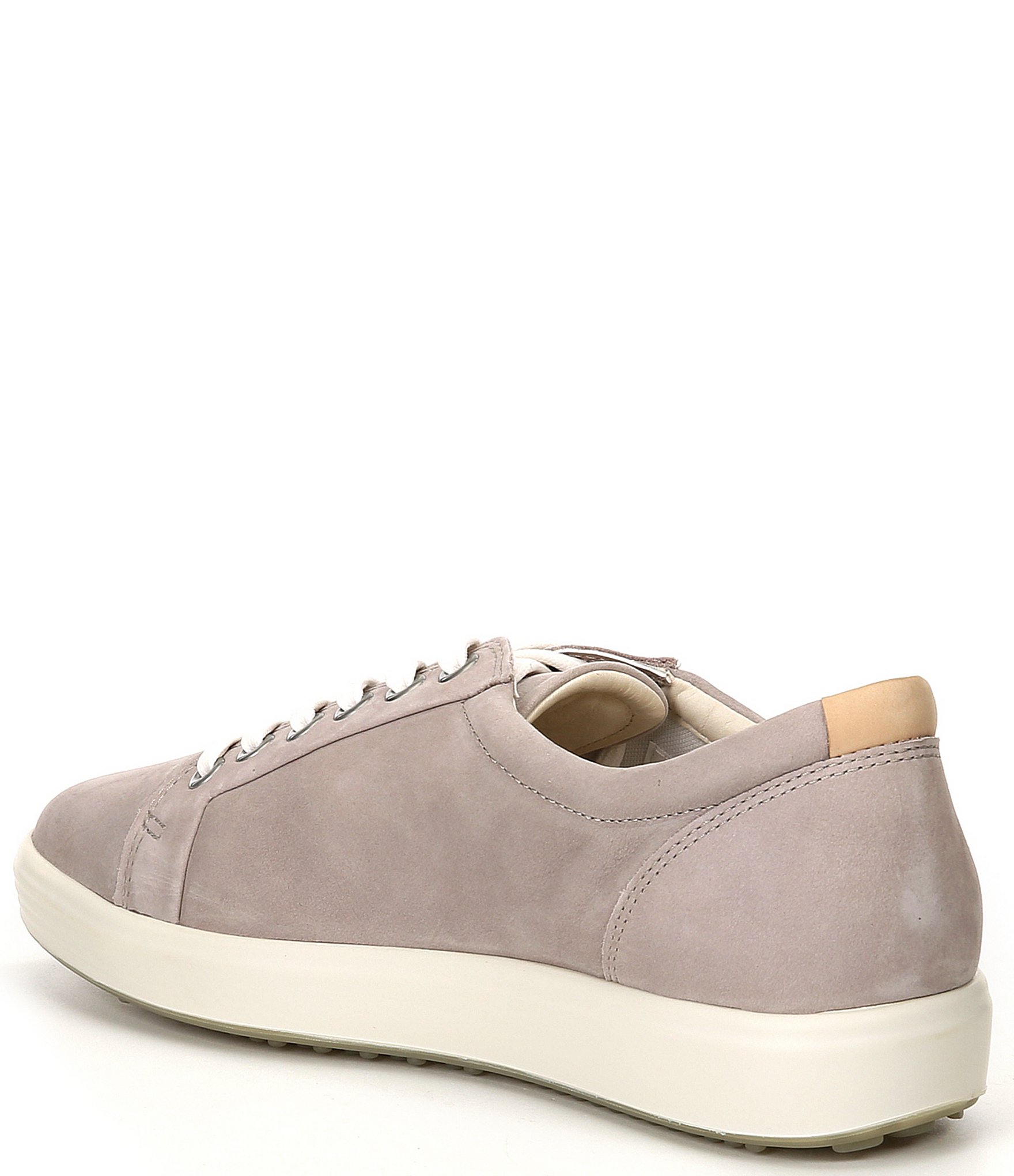 ECCO Women's Soft VII Leather Lace-Up Sneakers