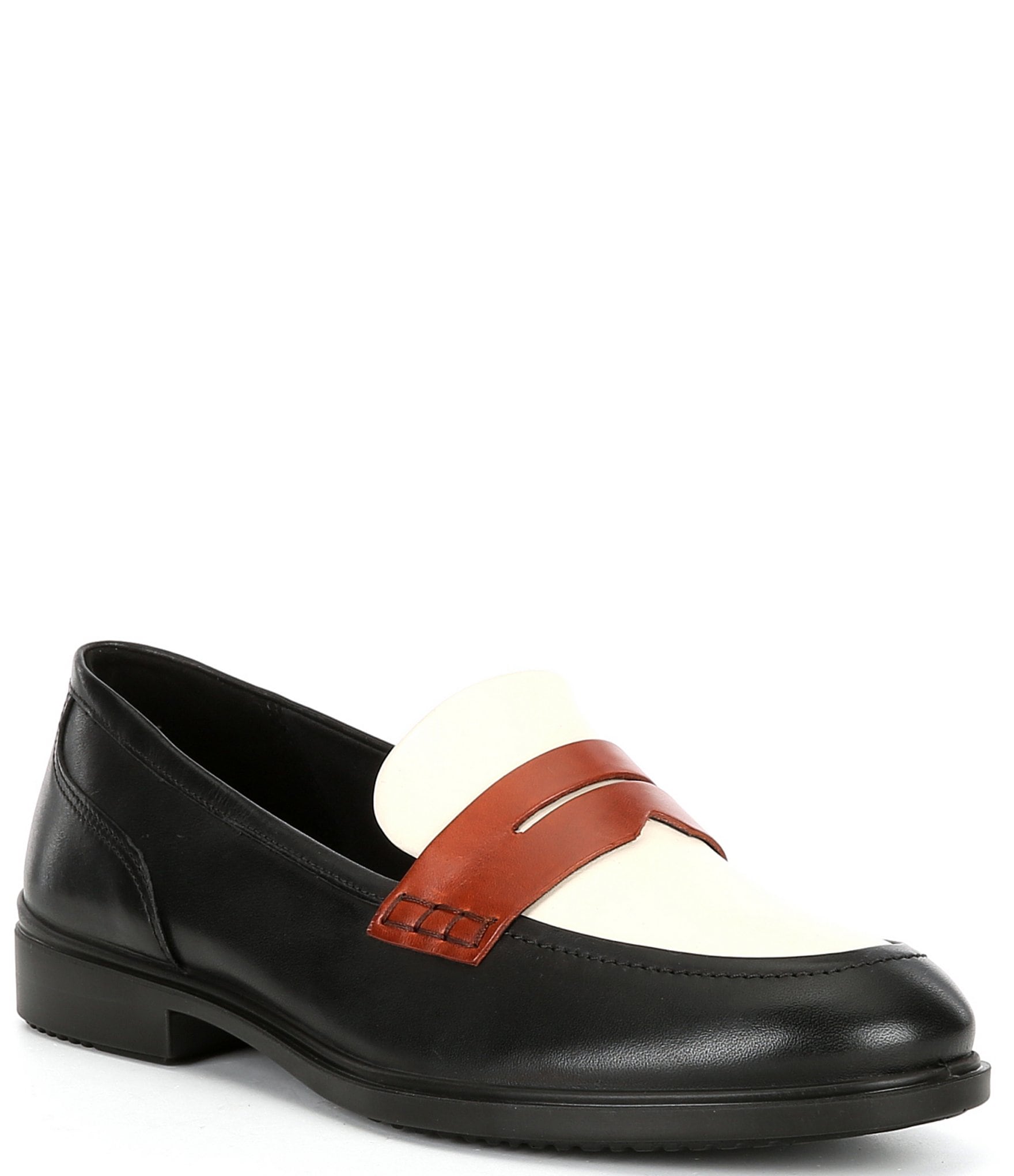 ECCO Women's Classic15 Leather Penny Loafers | Dillard's