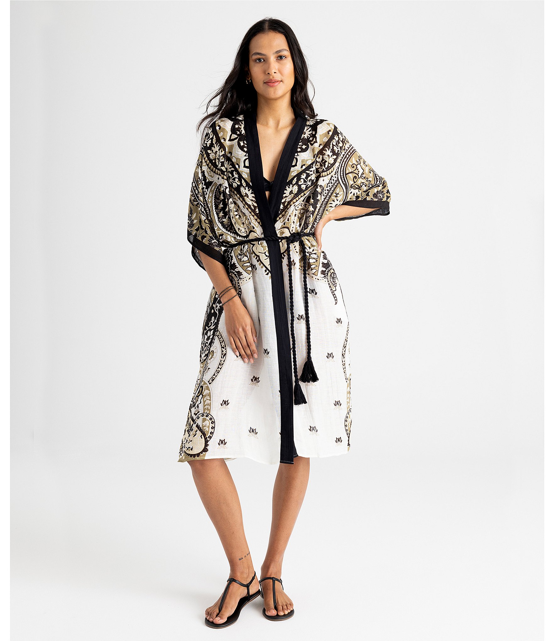 Echo Paisley Longline Duster