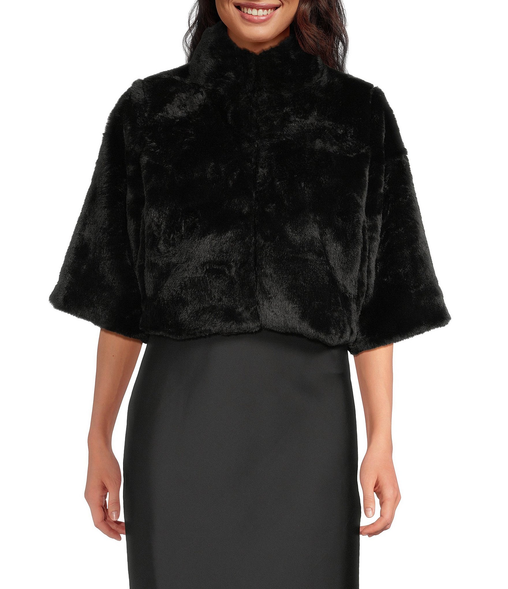 Echo Sheared Mink Faux Fur Jacket