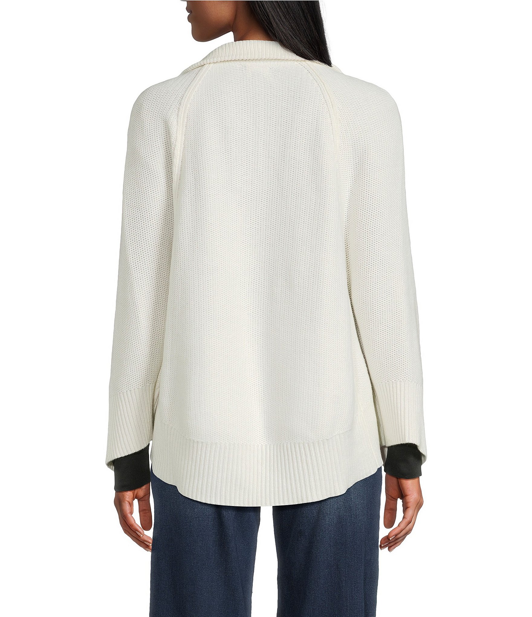 Echo Texture Knit Cape