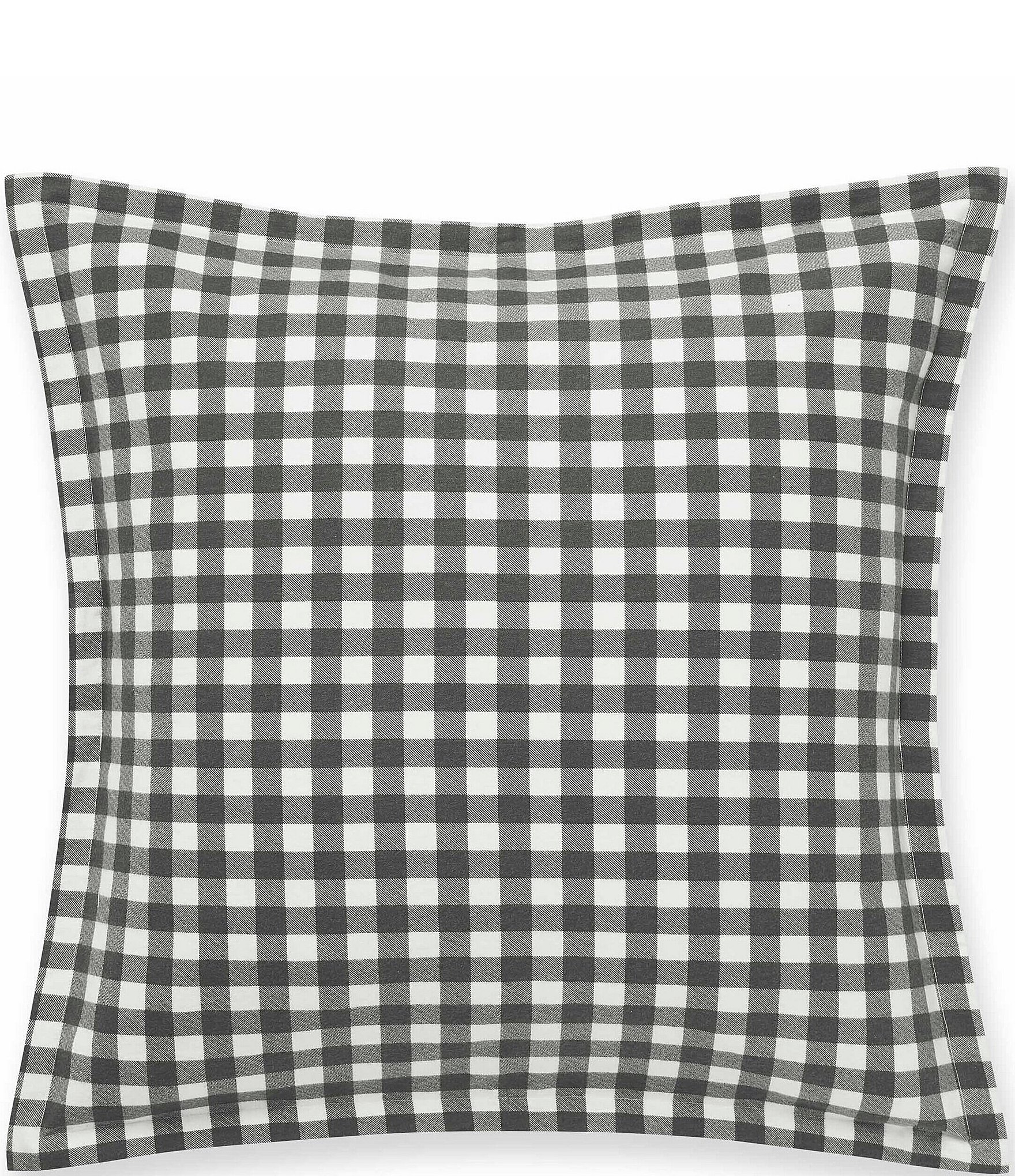 buffalo plaid euro sham
