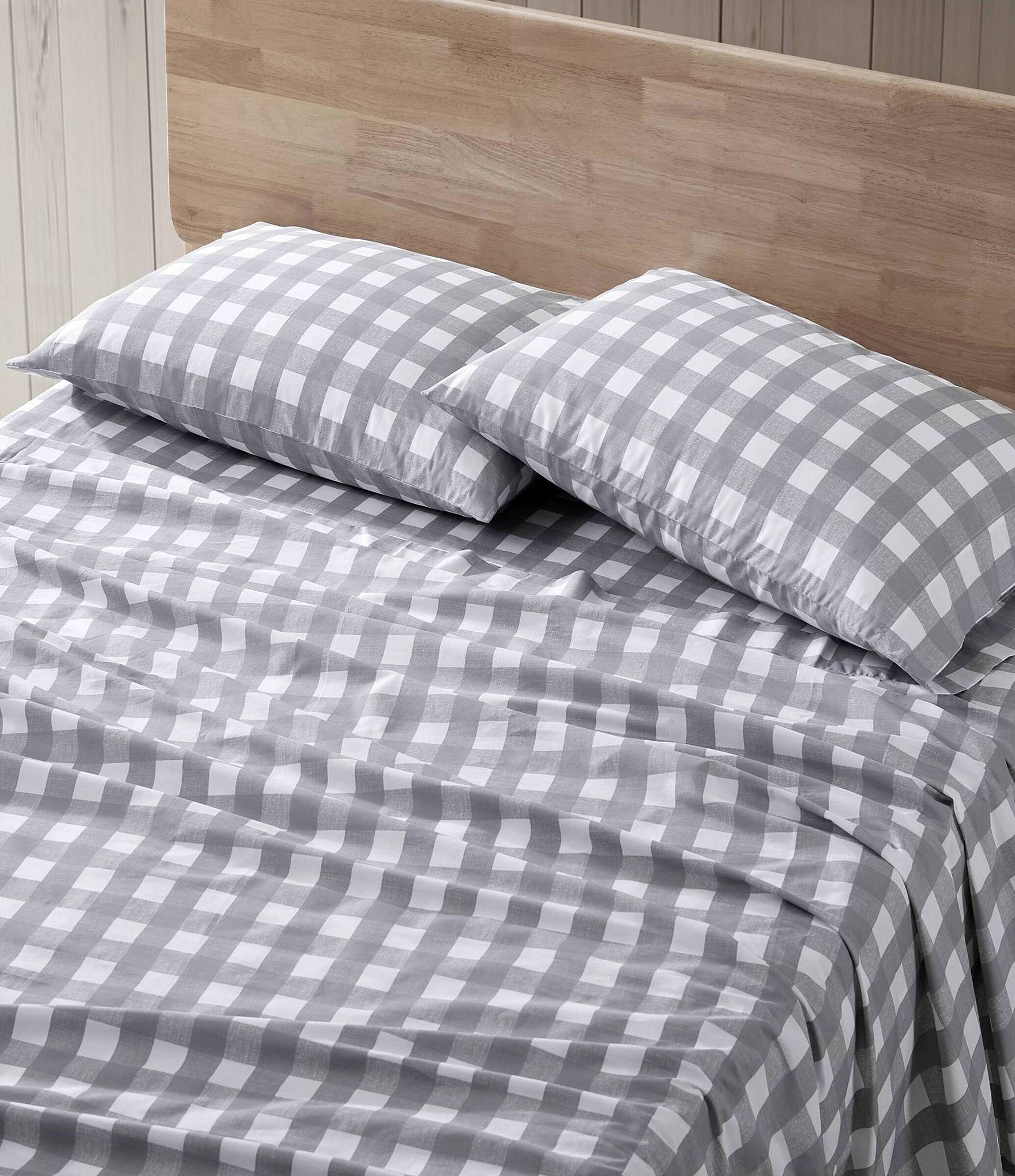 Eddie Bauer Lakehouse Plaid Percale Cotton Sheet Set