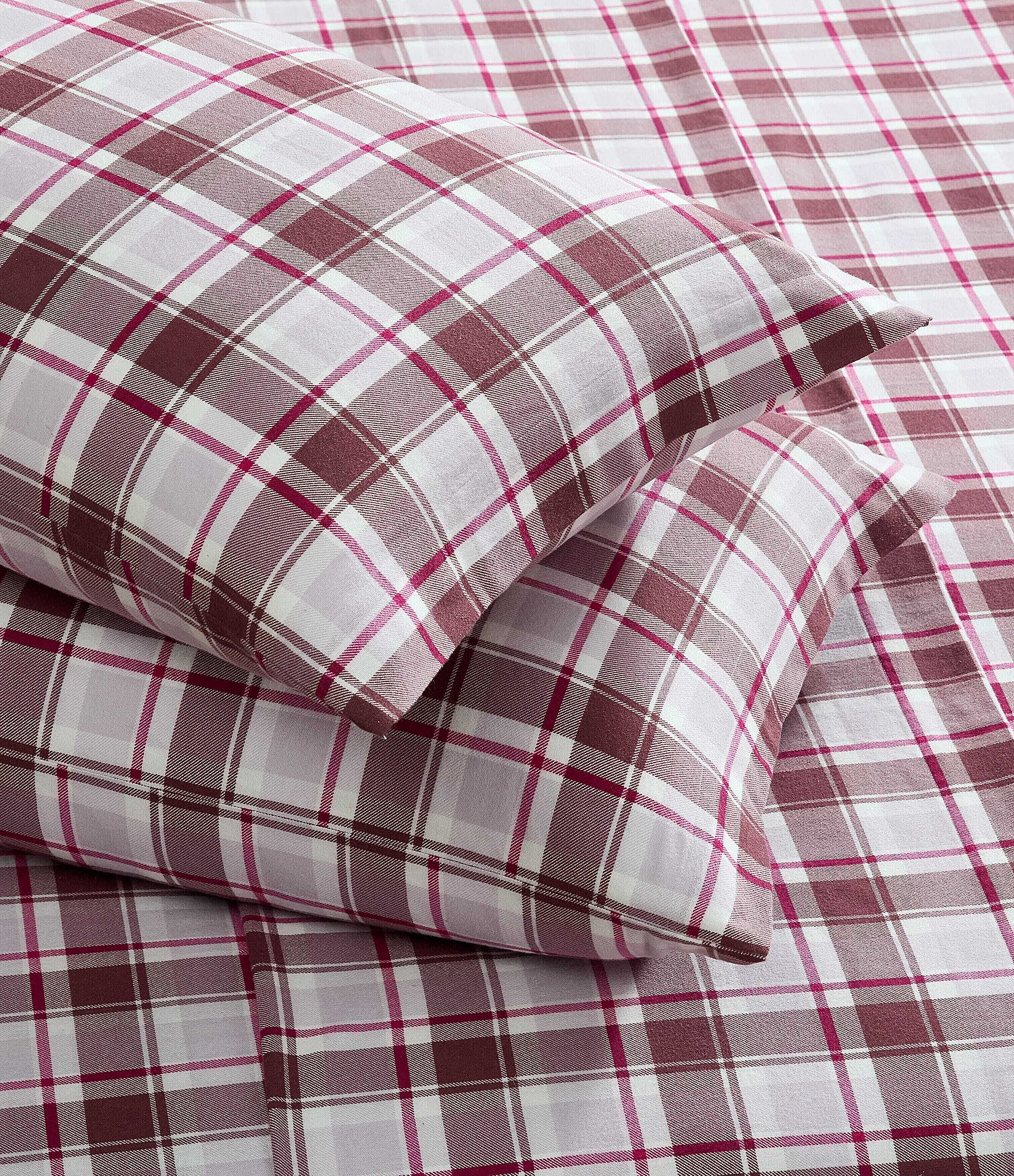Eddie Bauer Rugged Plaid Cotton Flannel Sheet Set