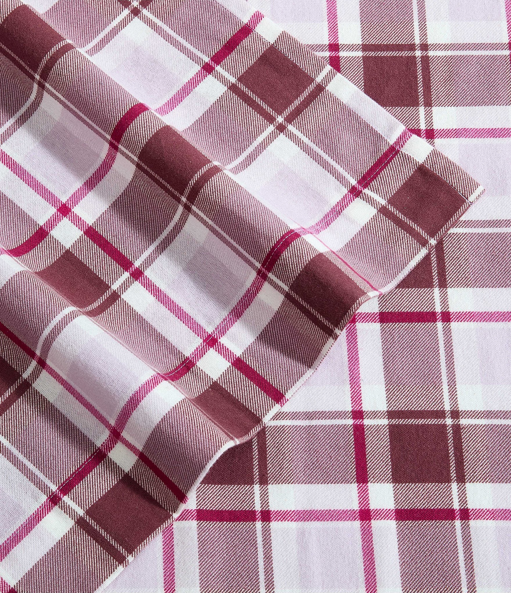 Eddie Bauer Rugged Plaid Cotton Flannel Sheet Set