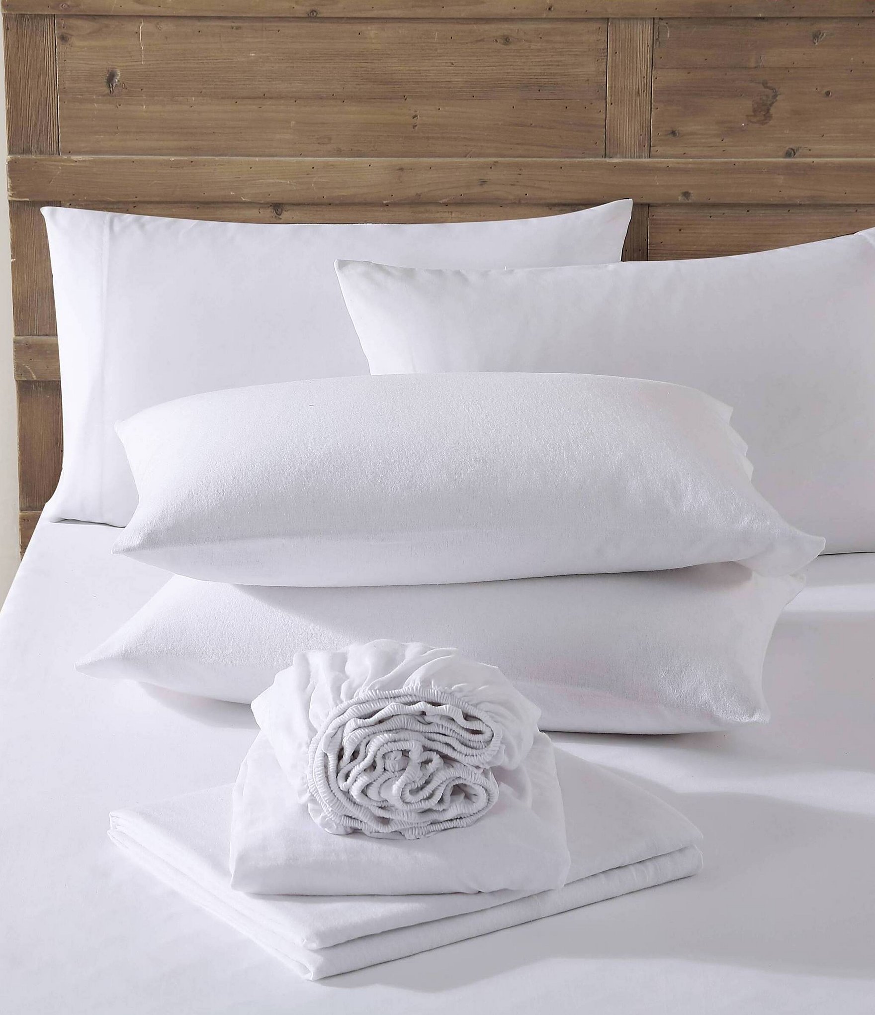 Eddie Bauer Solid Flannel Sheet Set