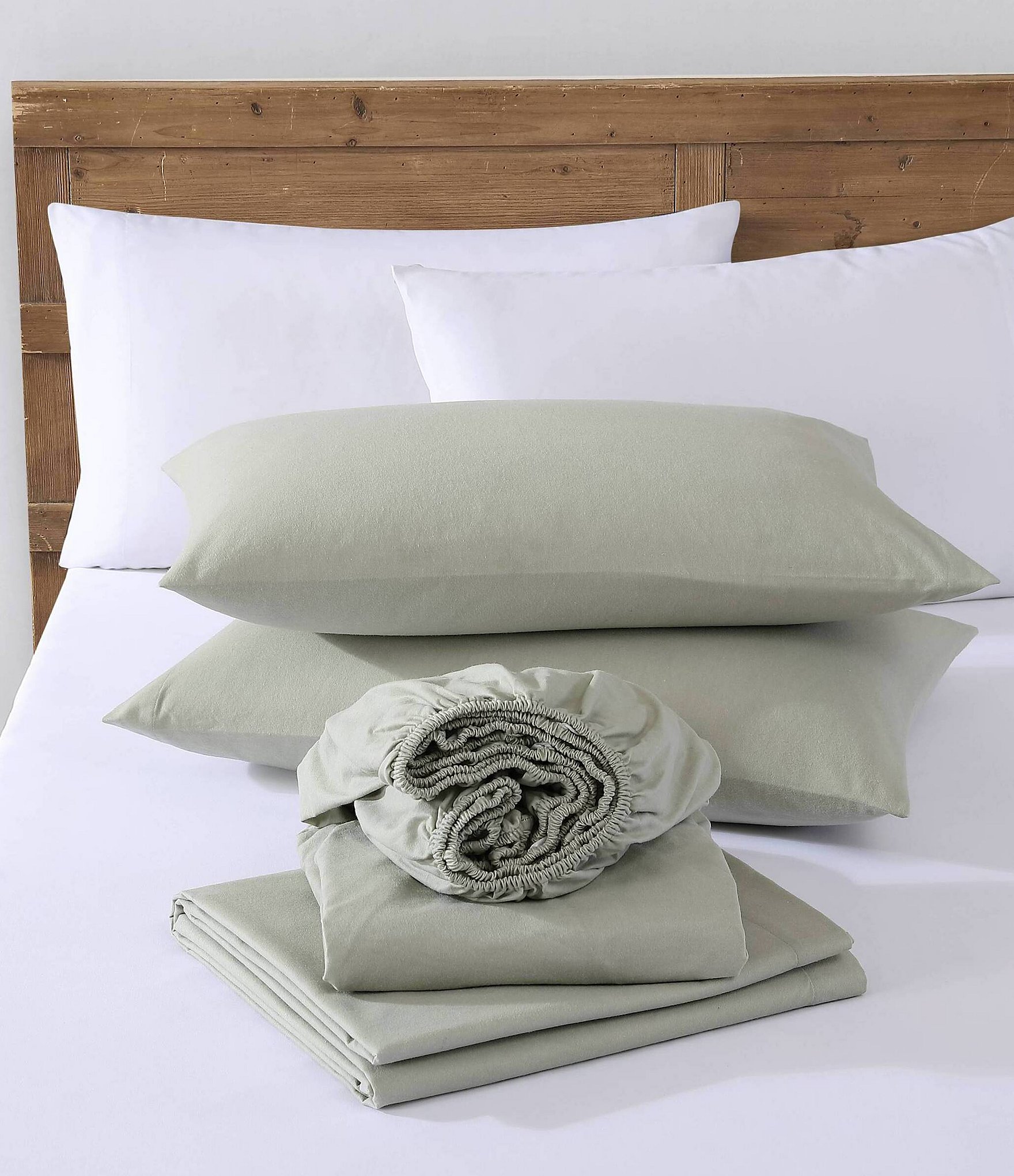 Eddie Bauer Solid Flannel Sheet Set