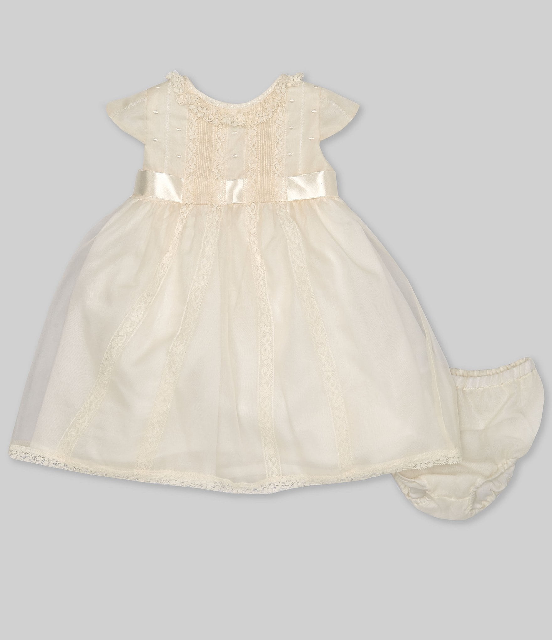 Edgehill Collection Baby Girls 3-24 Months Lace Heirloom Collection Dress