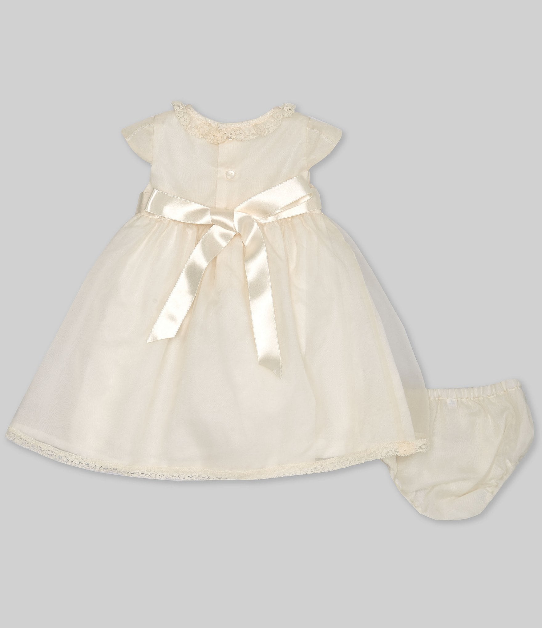 Edgehill Collection Baby Girls 3-24 Months Lace Heirloom Collection Dress