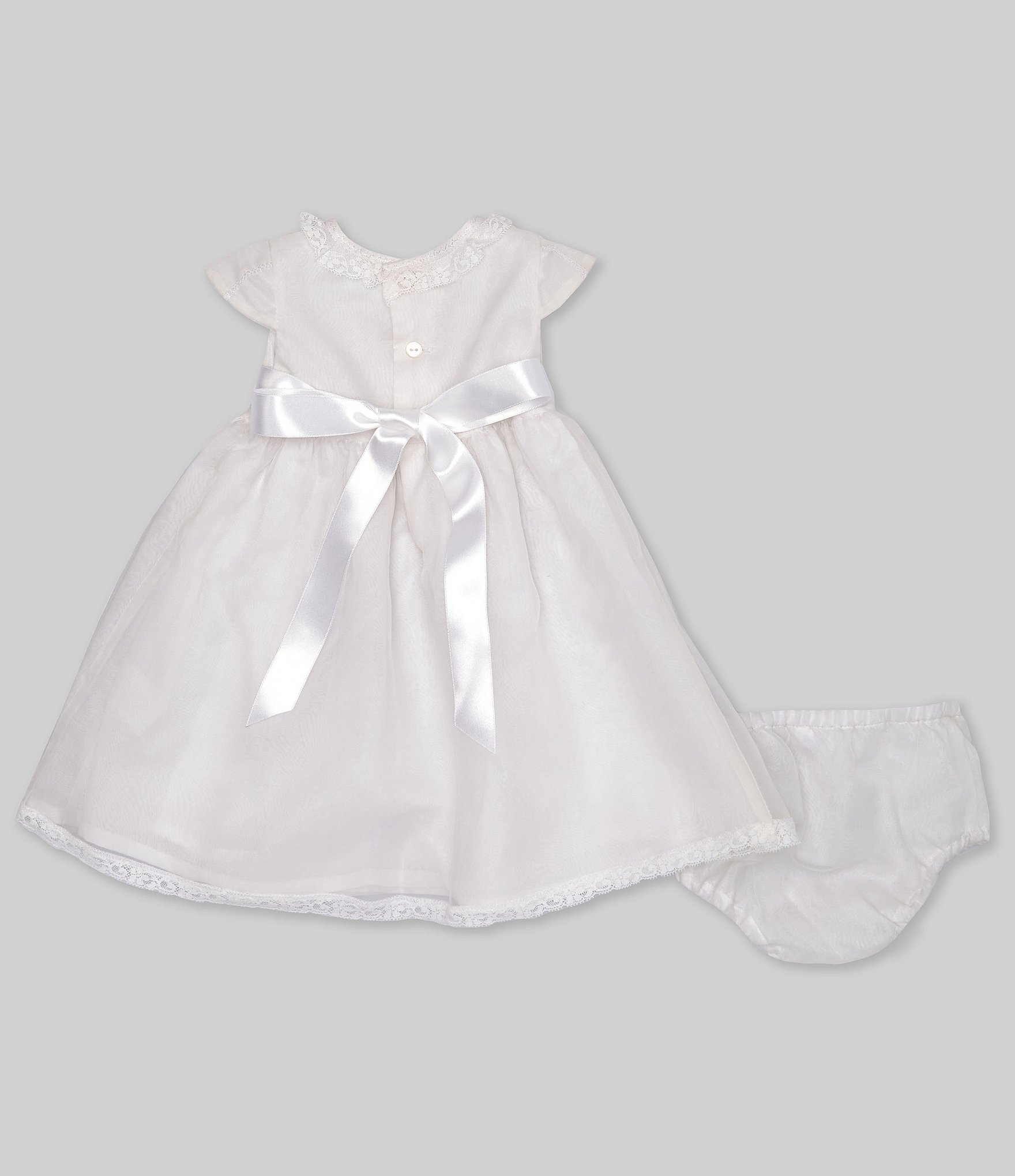 Edgehill Collection Baby Girls 3-24 Months Lace Heirloom Collection Dress