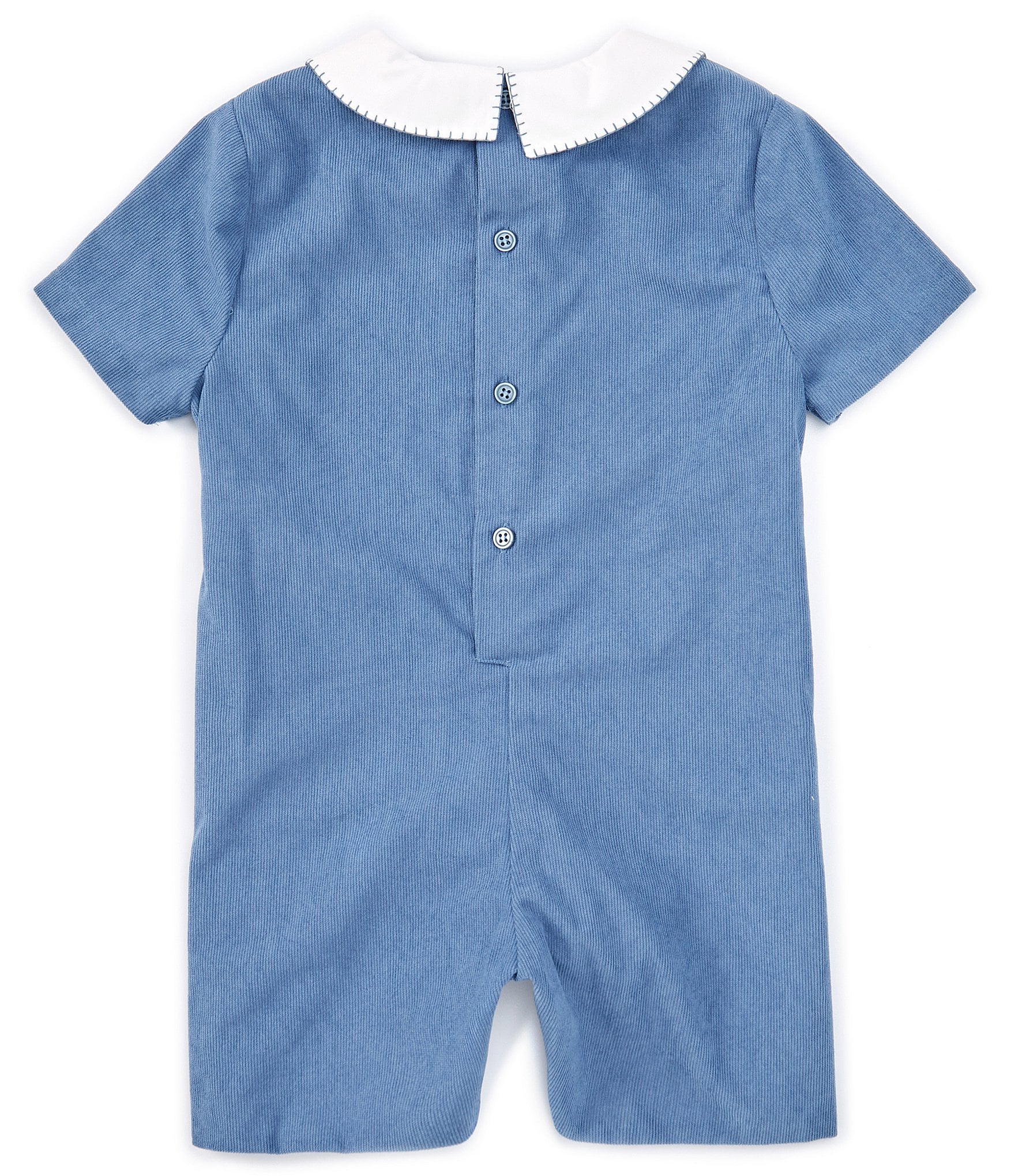 Edgehill Collection Baby Boy 3-24 Months Peter Pan Collar Corduroy Jon Jon