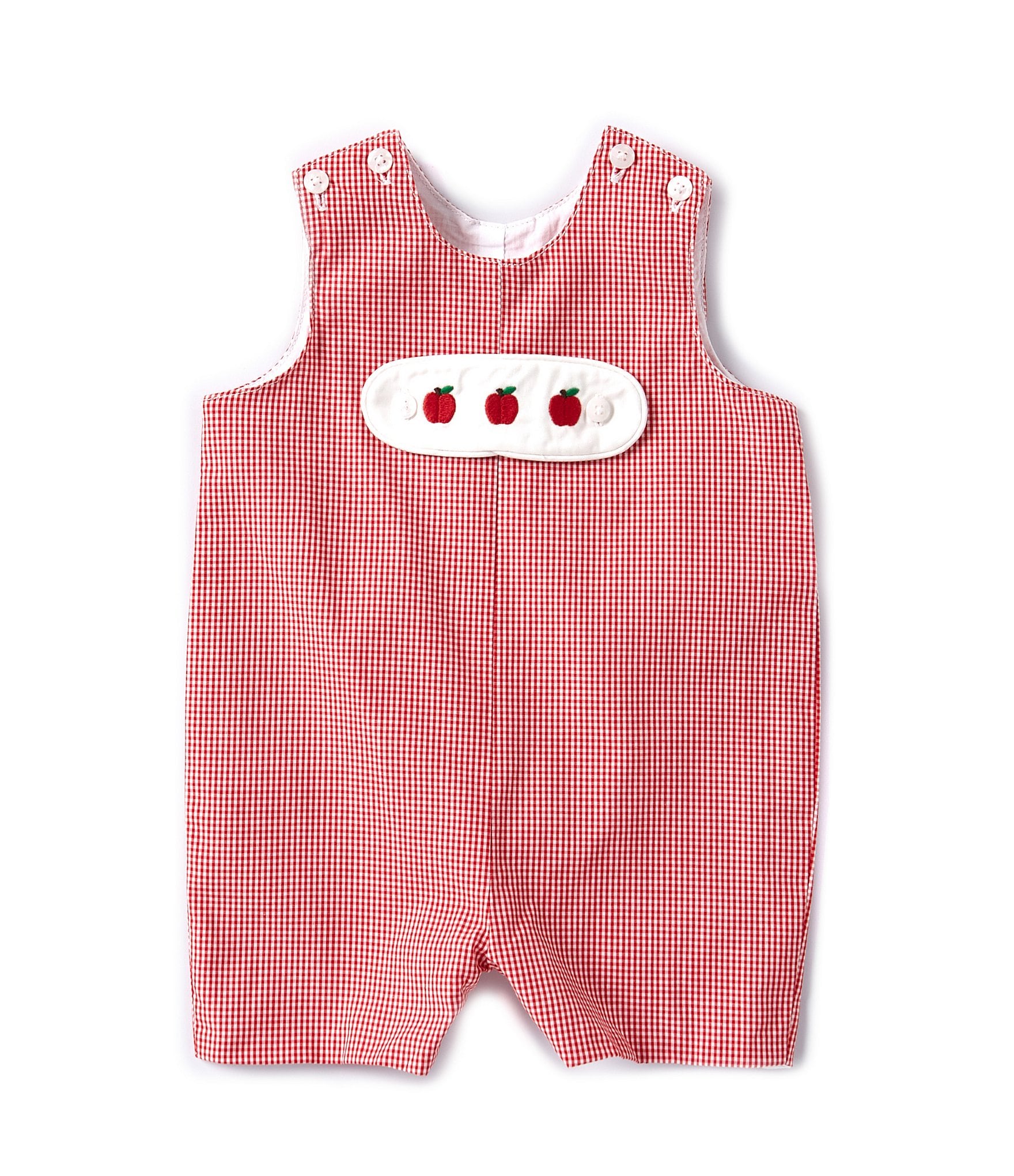 Edgehill Collection Baby Boy Newborn-24 Months Round Neck Sleeveless Tab Collection Jon Jon