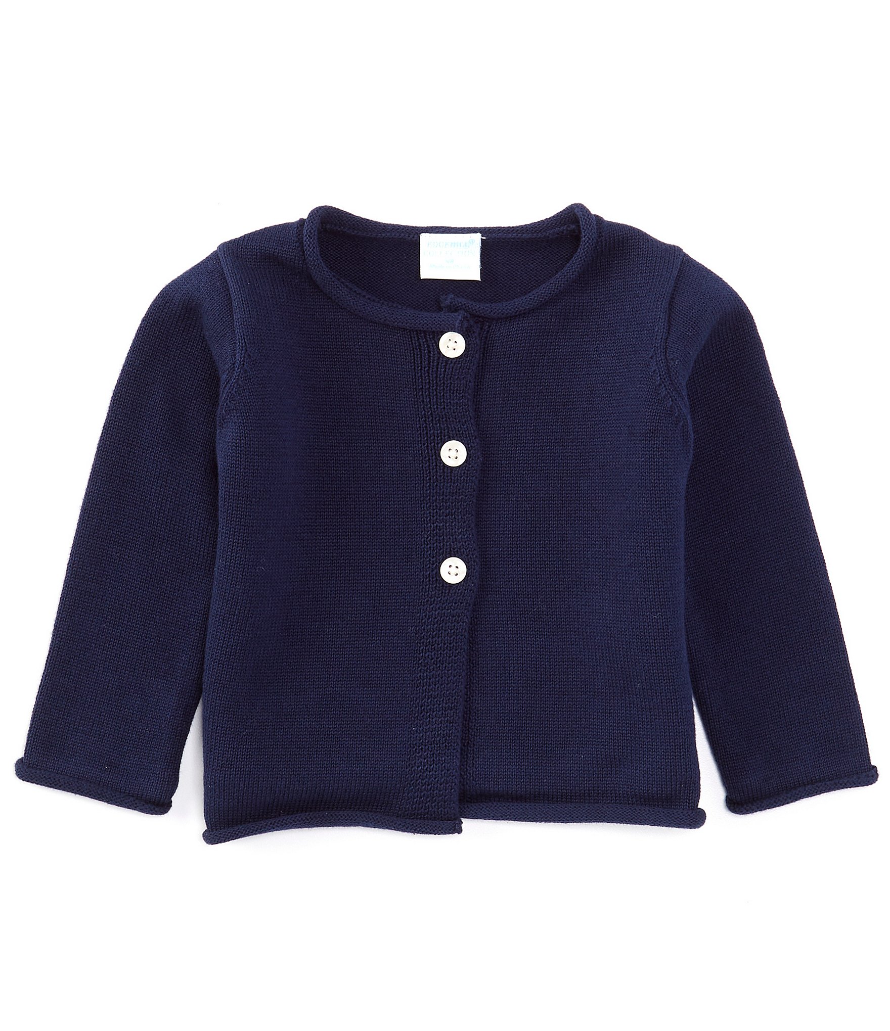 Edgehill Collection Baby Boys Newborn-24 Months Long Sleeve Cardigan Sweater