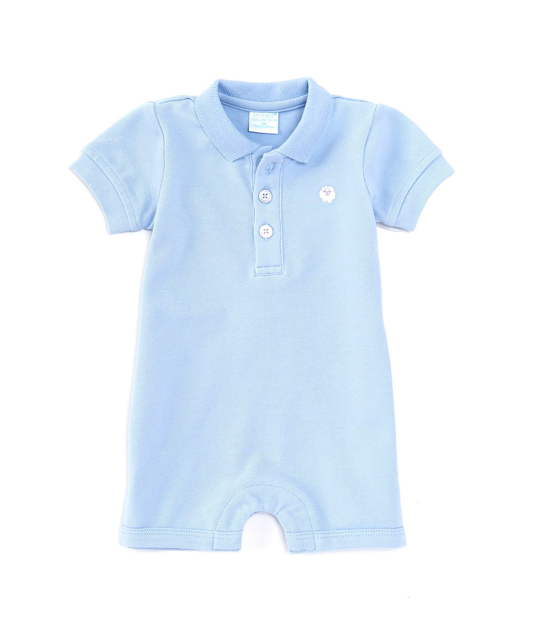 Edgehill Collection Baby Boys Newborn-24 Months Polo Short Sleeve 