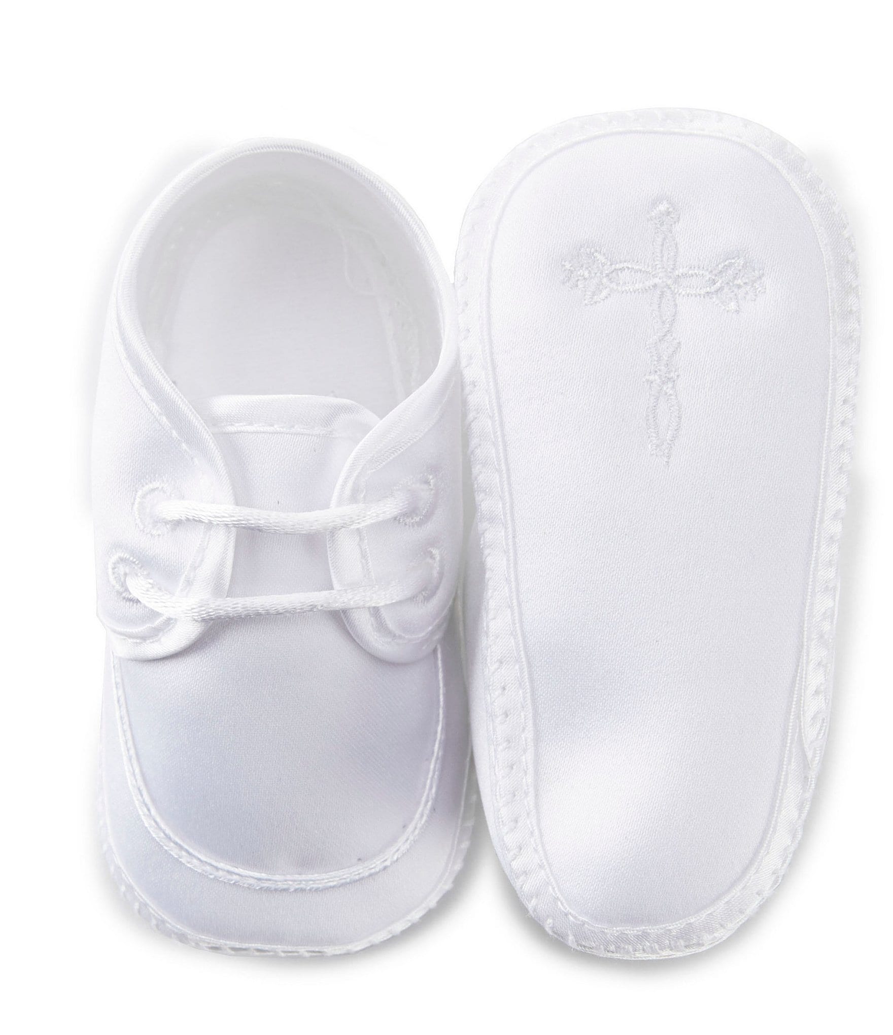 Edgehill Collection Kids' Embellished Christening Crib Shoes (Infant)