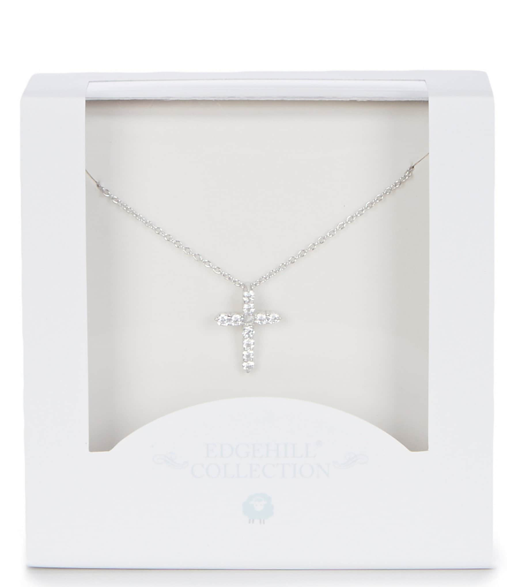 Edgehill Collection Baby Girls Cross Necklace | Dillard's