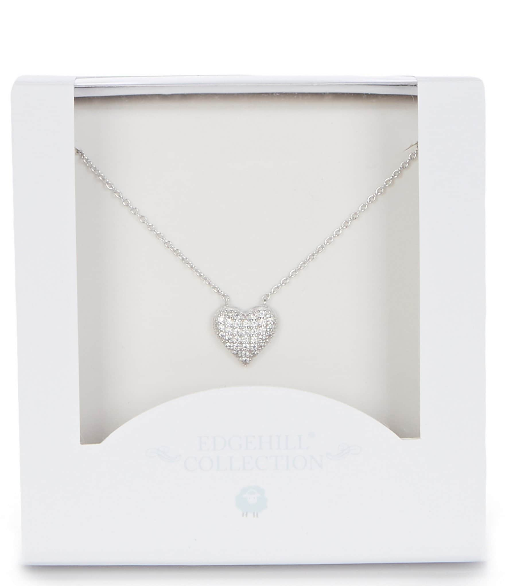 Edgehill Collection Baby Girls Heart Necklace